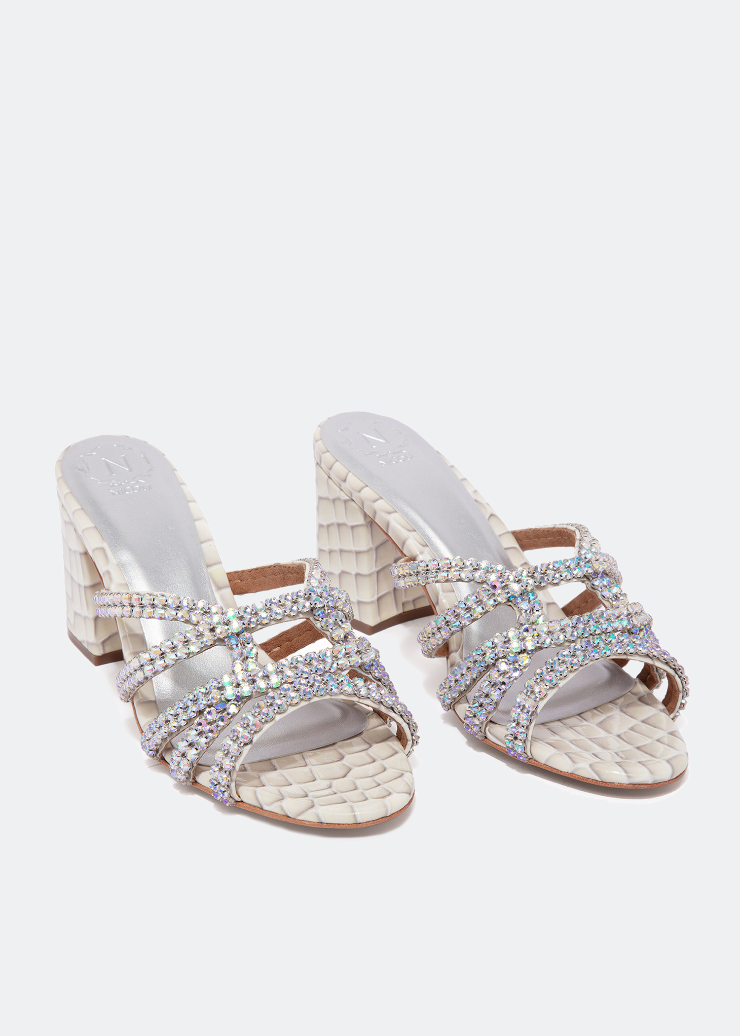 

Simone sandals, White