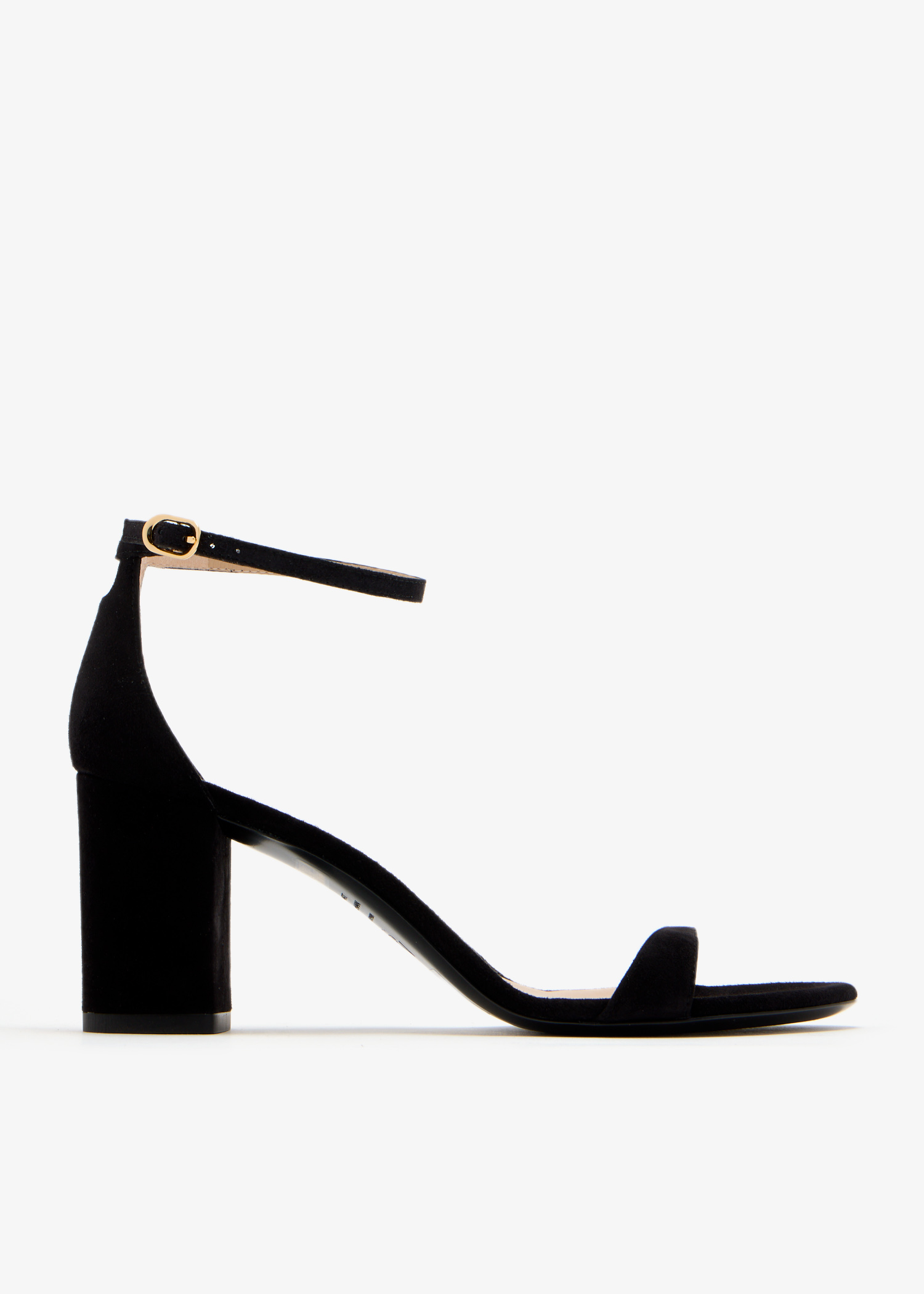 

Nudist 75 block sandals, Black