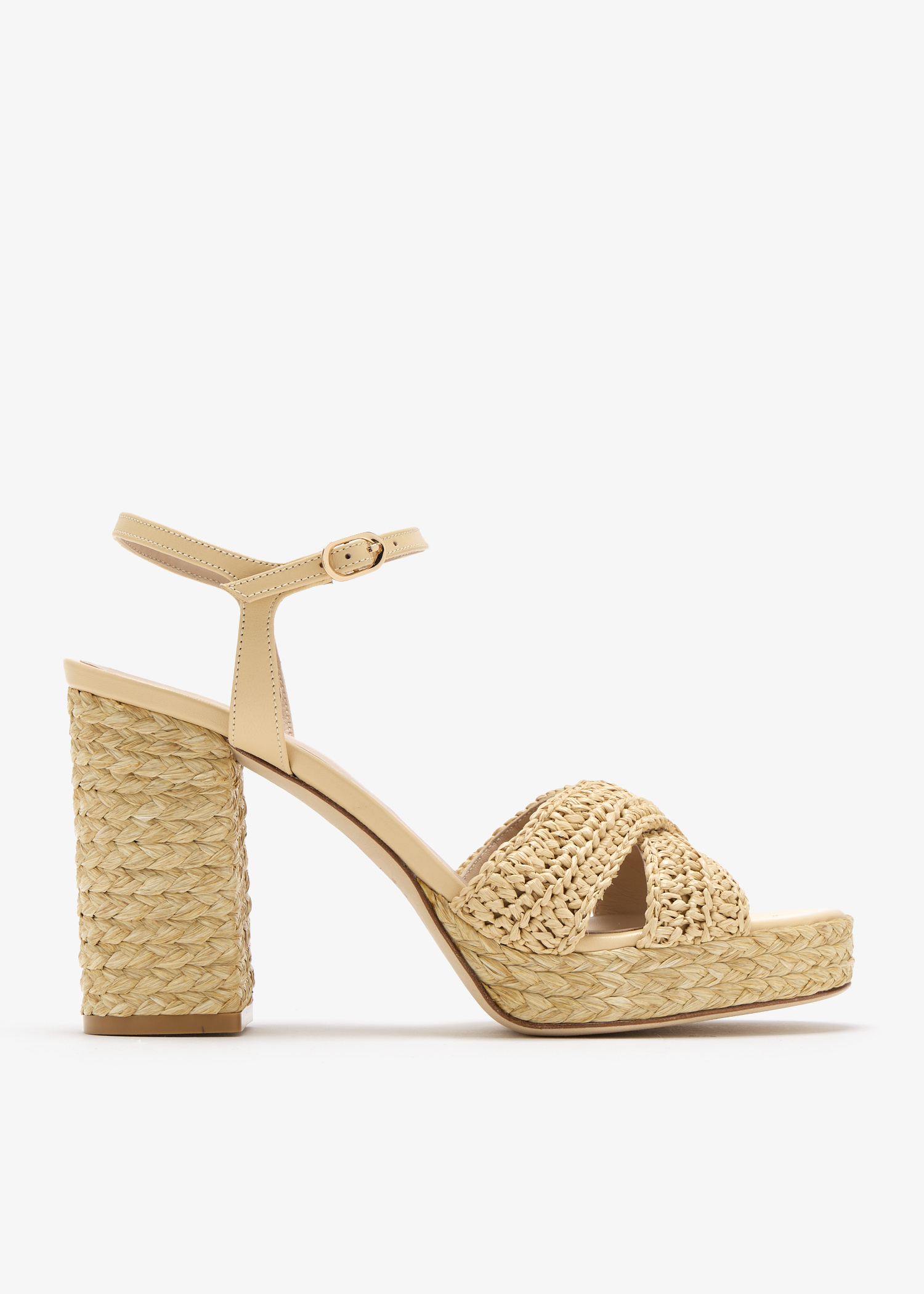 

Dayna platform sandals, Beige