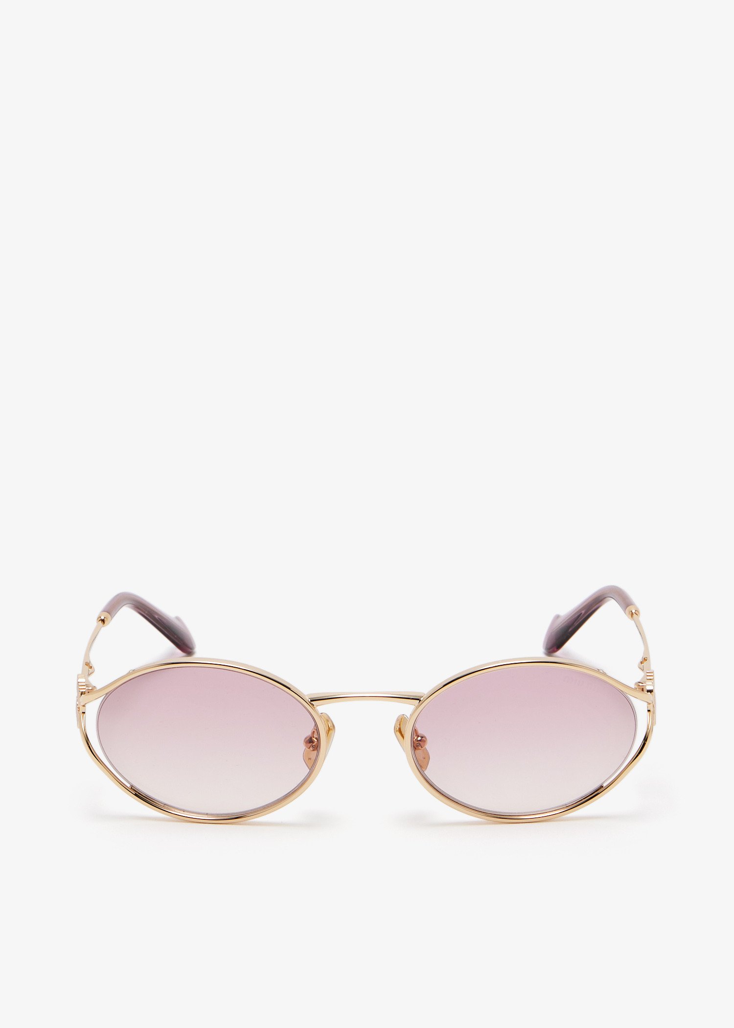 

Logo sunglasses, Gold