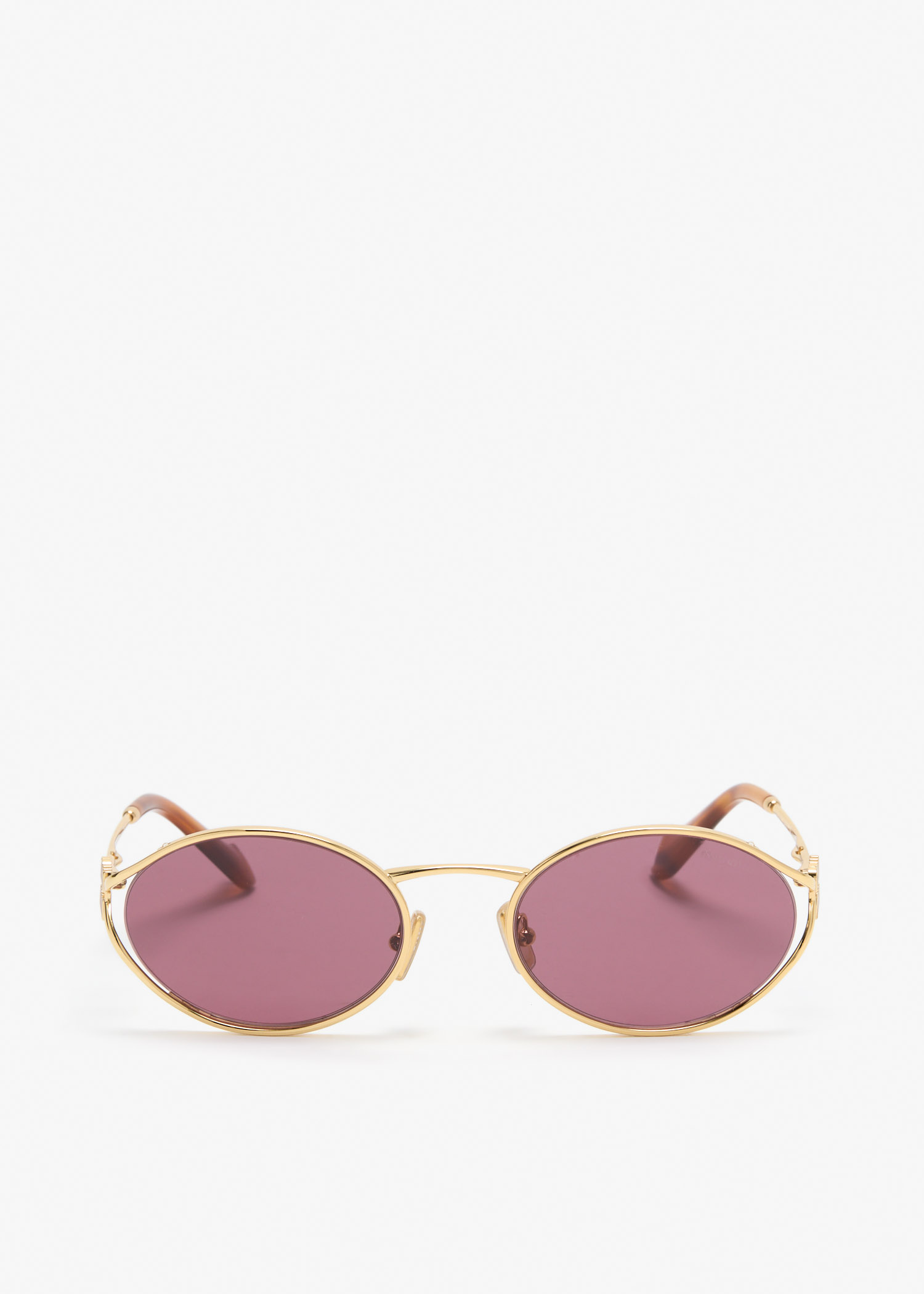 

Logo sunglasses, Gold