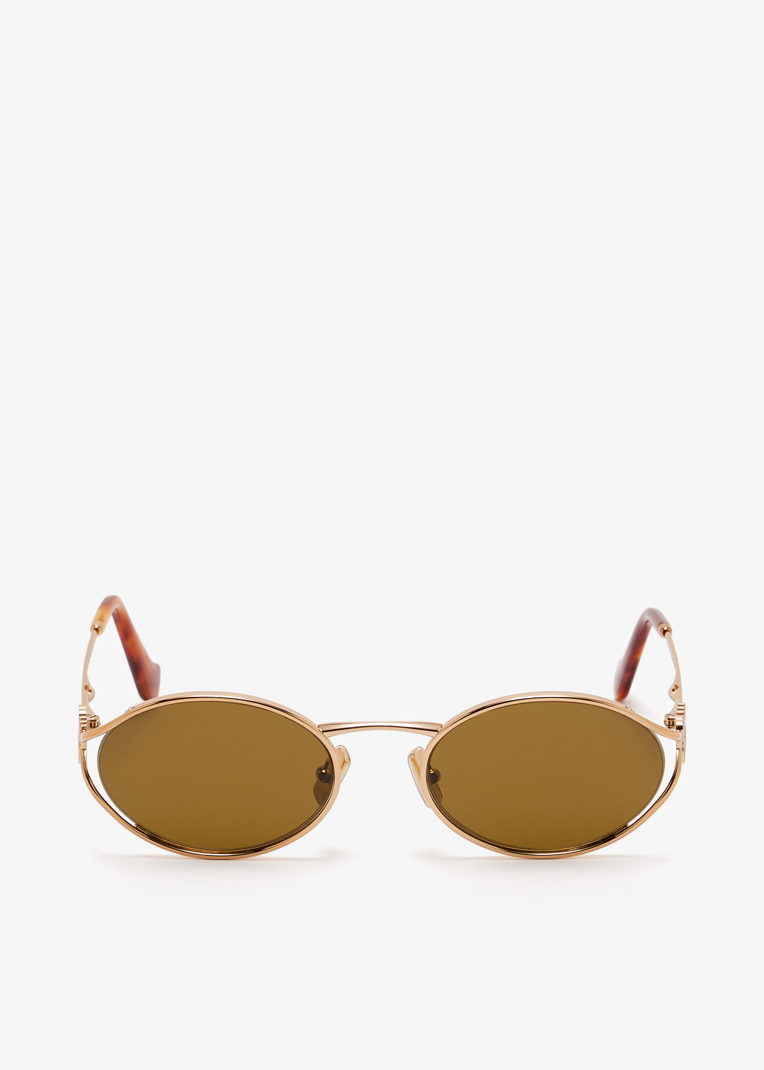 

Logo sunglasses, Gold