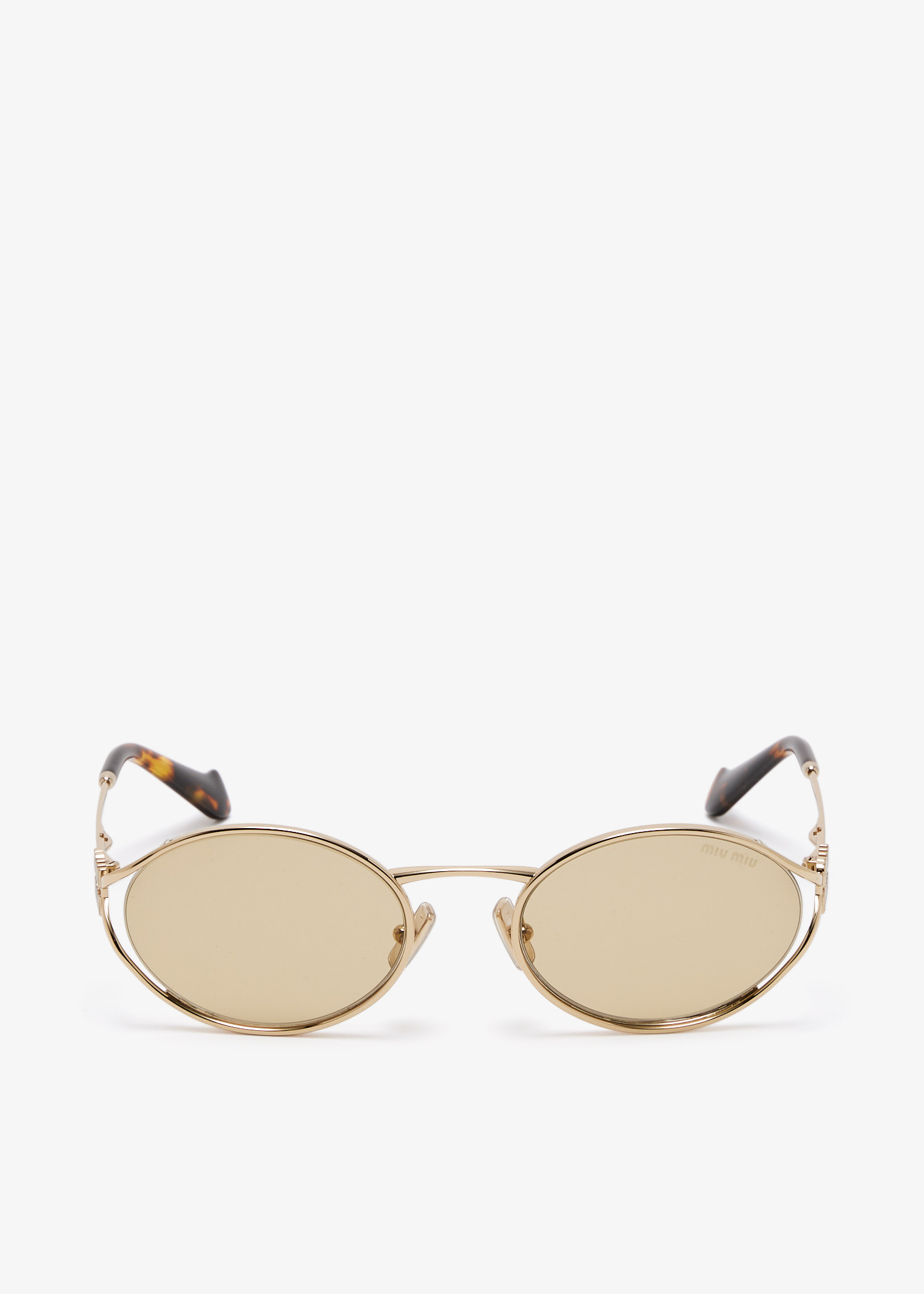 

Logo sunglasses, Gold
