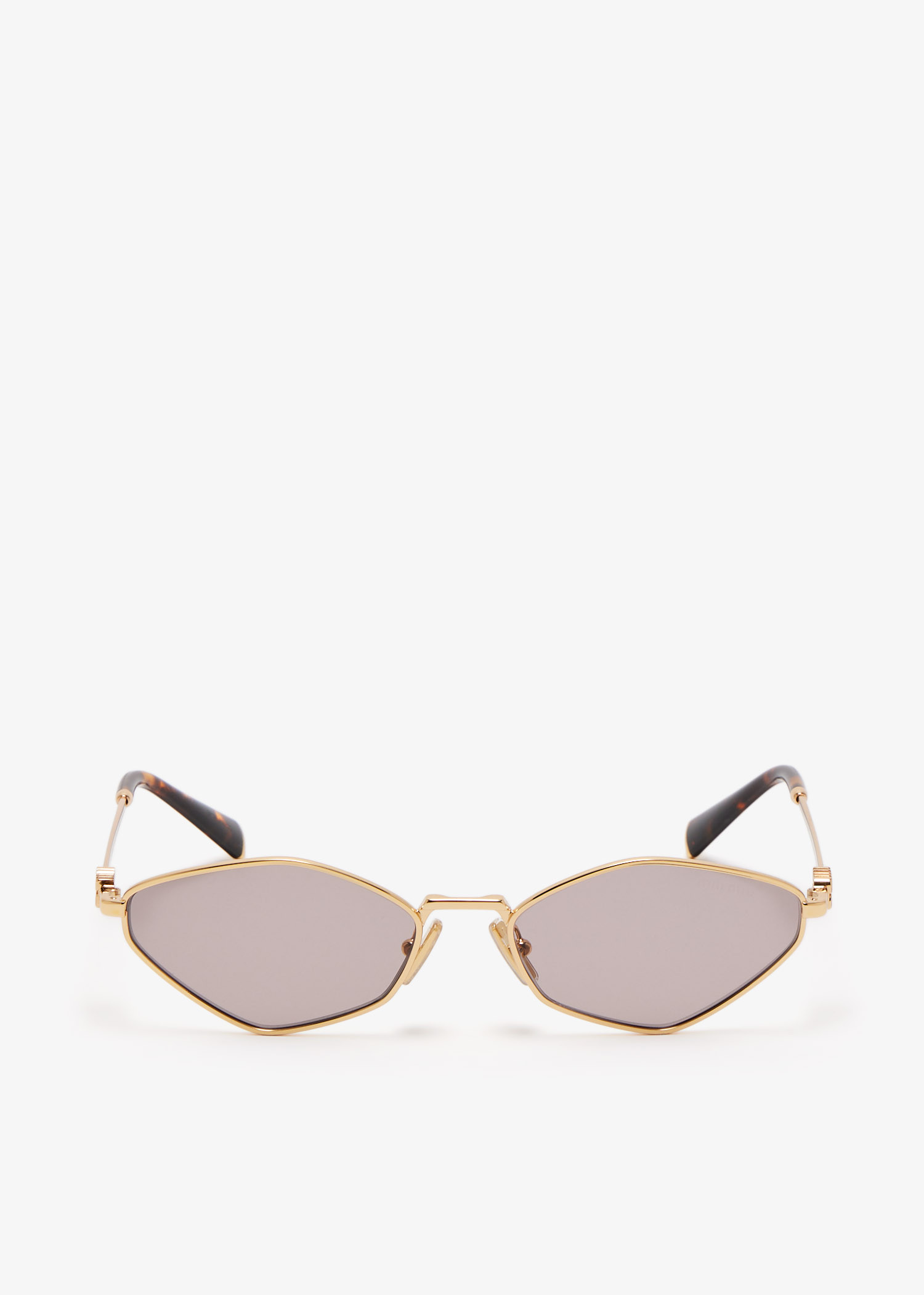 

Logo sunglasses, Gold