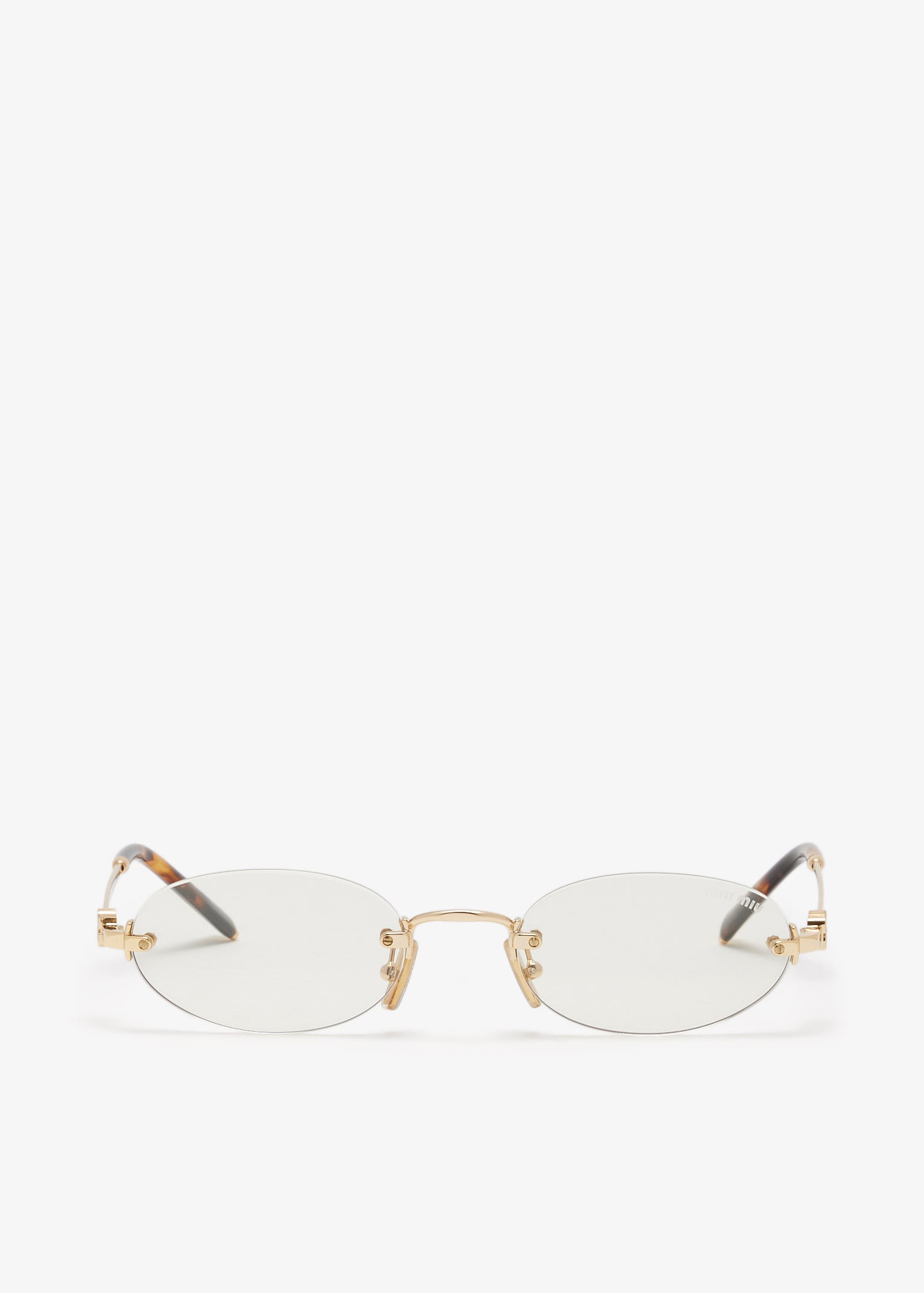 

Logo sunglasses, Gold