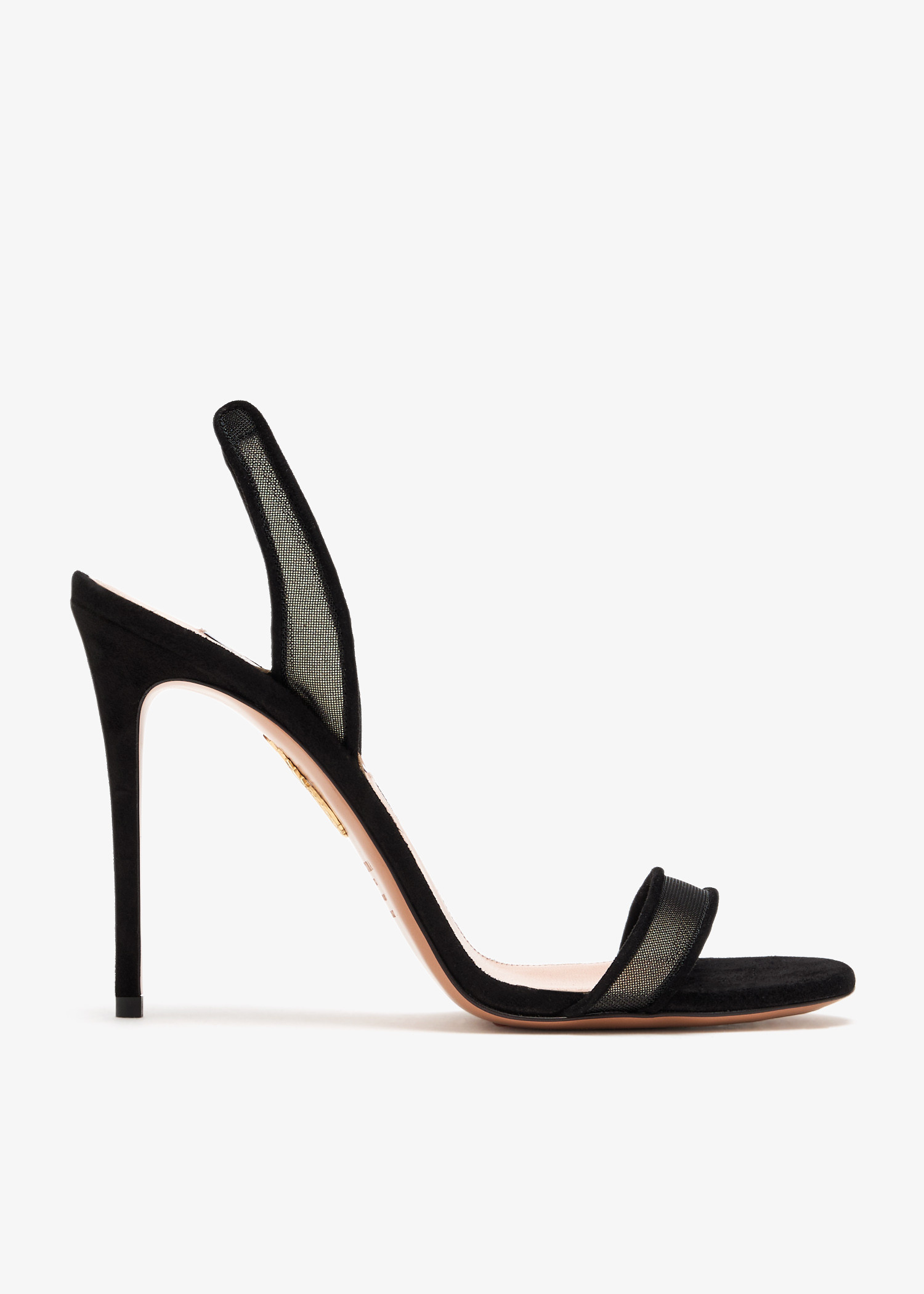 

So Nude 105 mesh sandals, Black