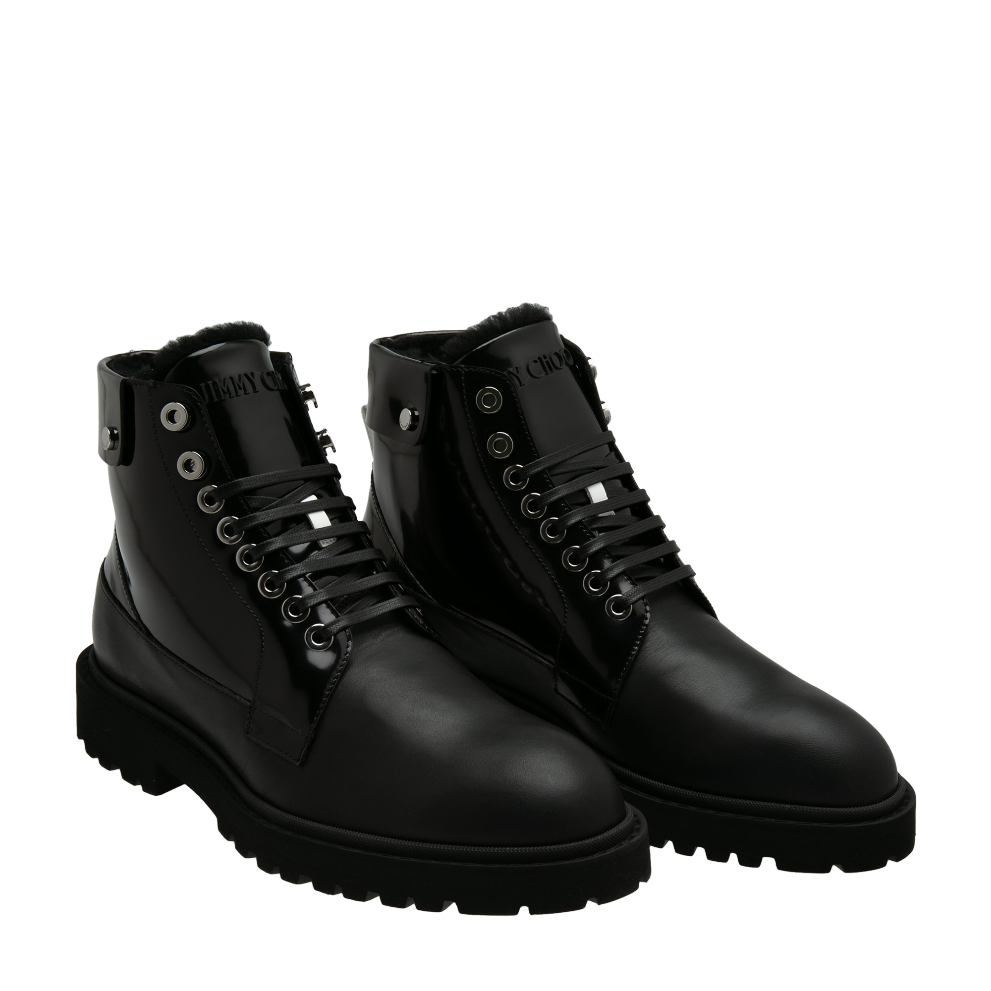 

The Voyager leather boots, Black