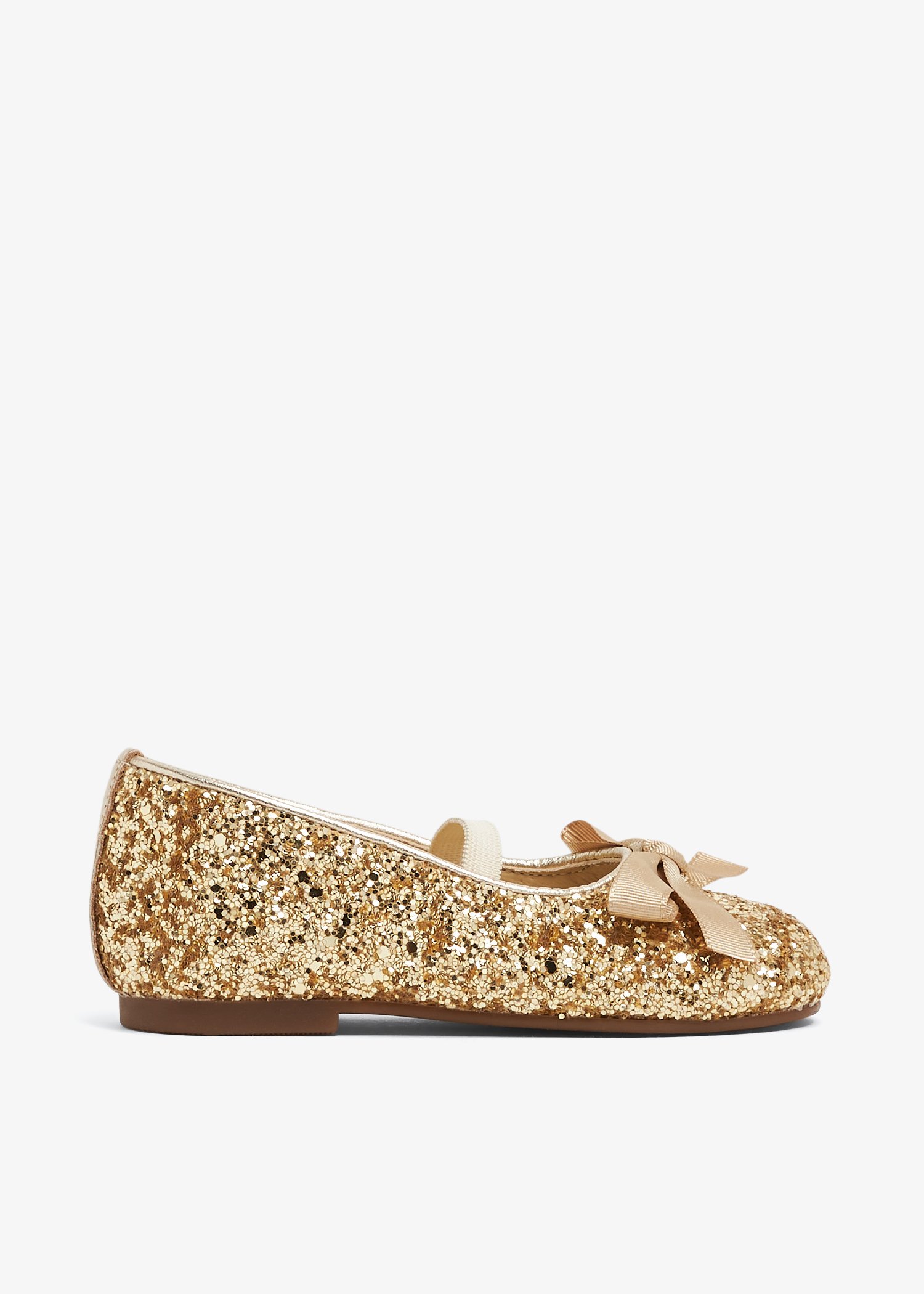 

Glitter ballerinas, Gold