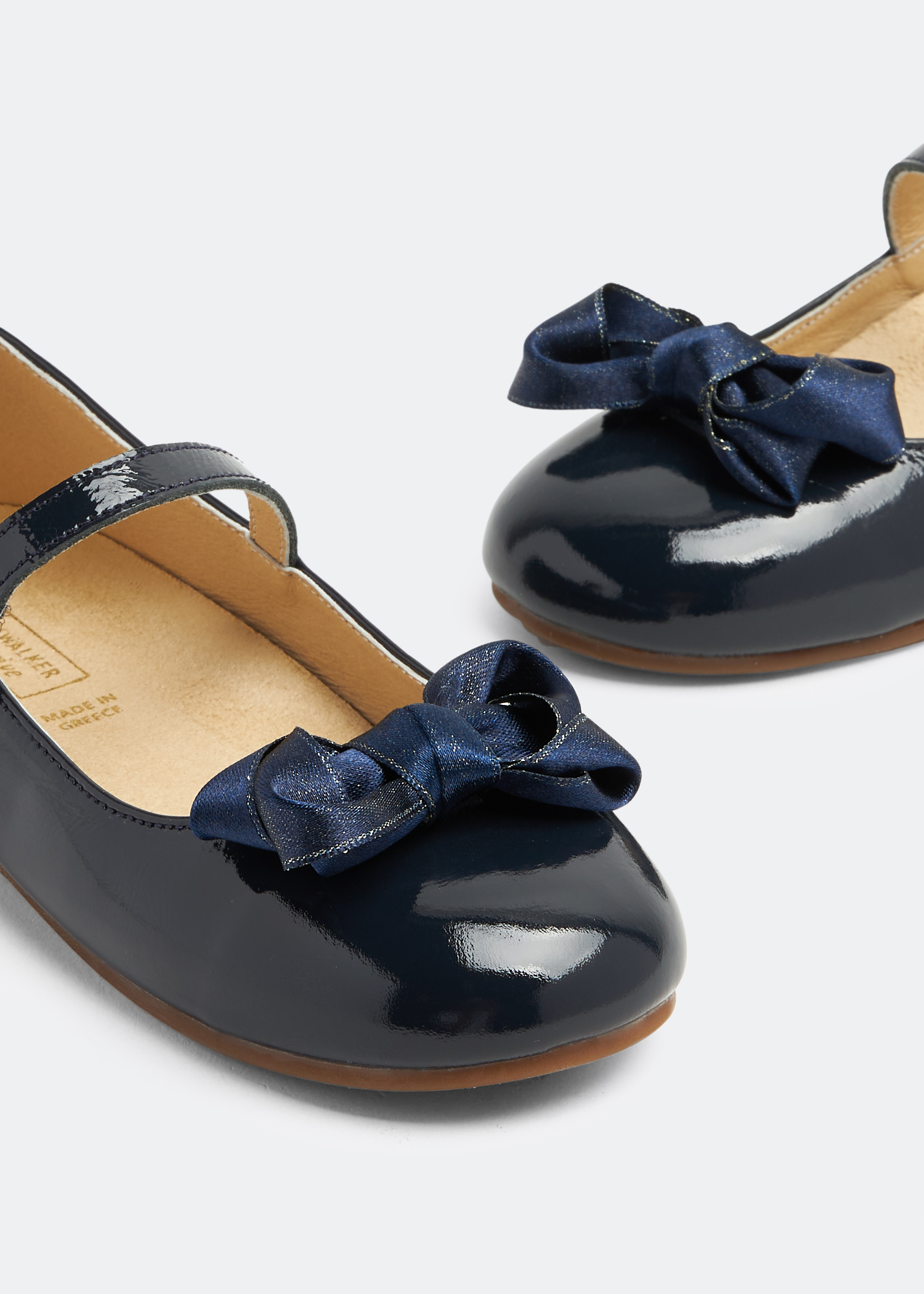 

Bow ballerinas, Blue