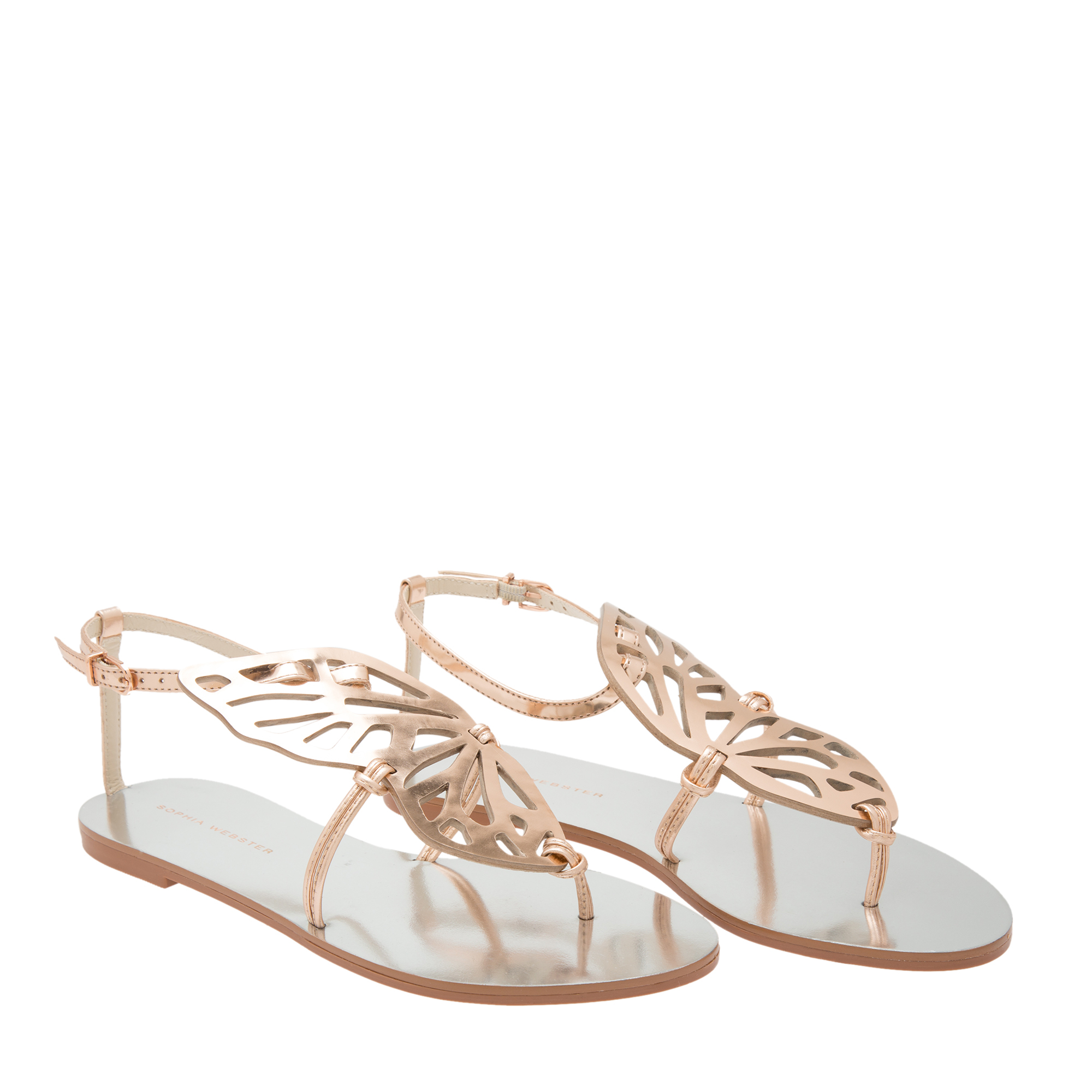 

Bibi Butterfly sandals, Gold