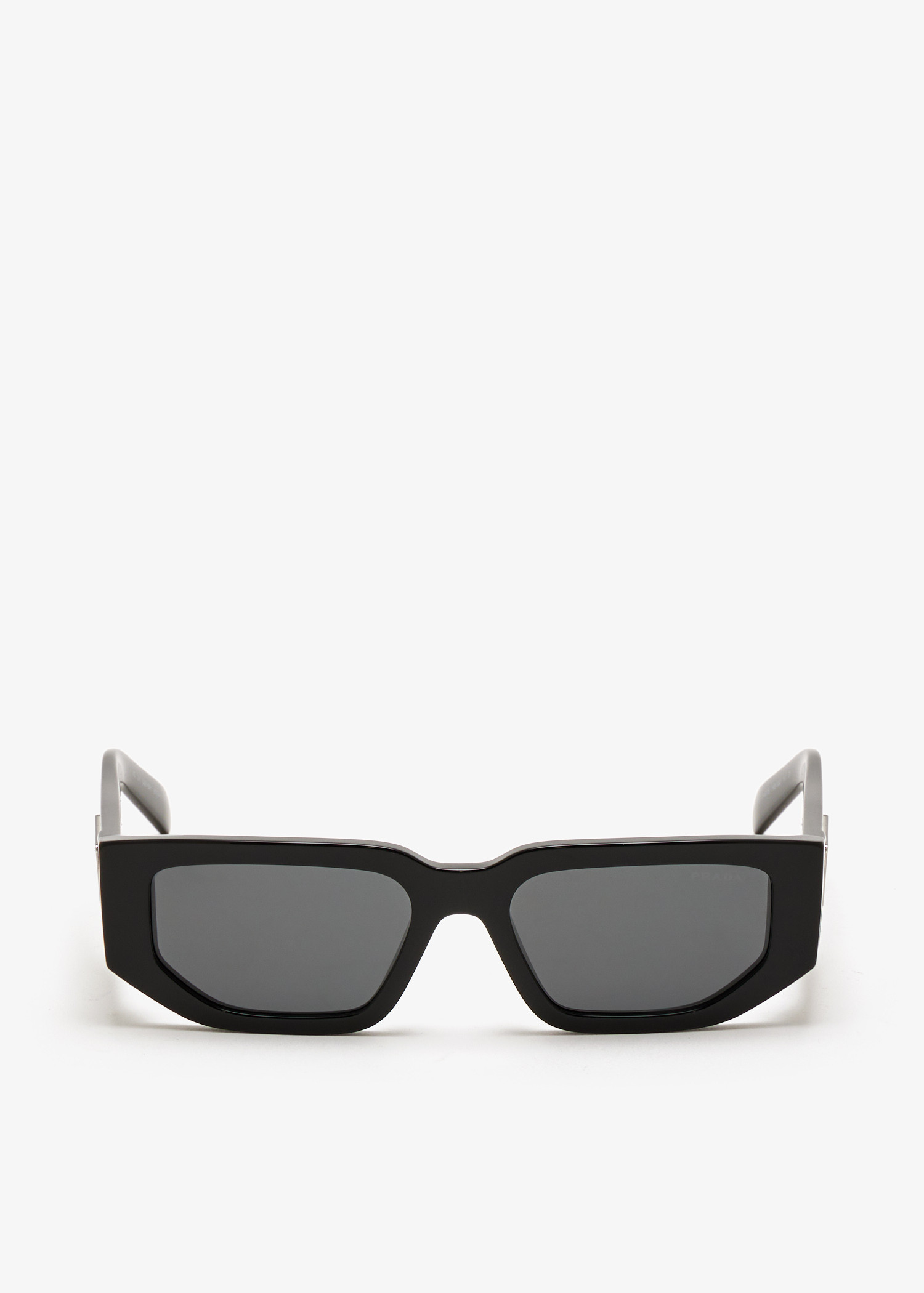 

Triangle logo sunglasses, Black