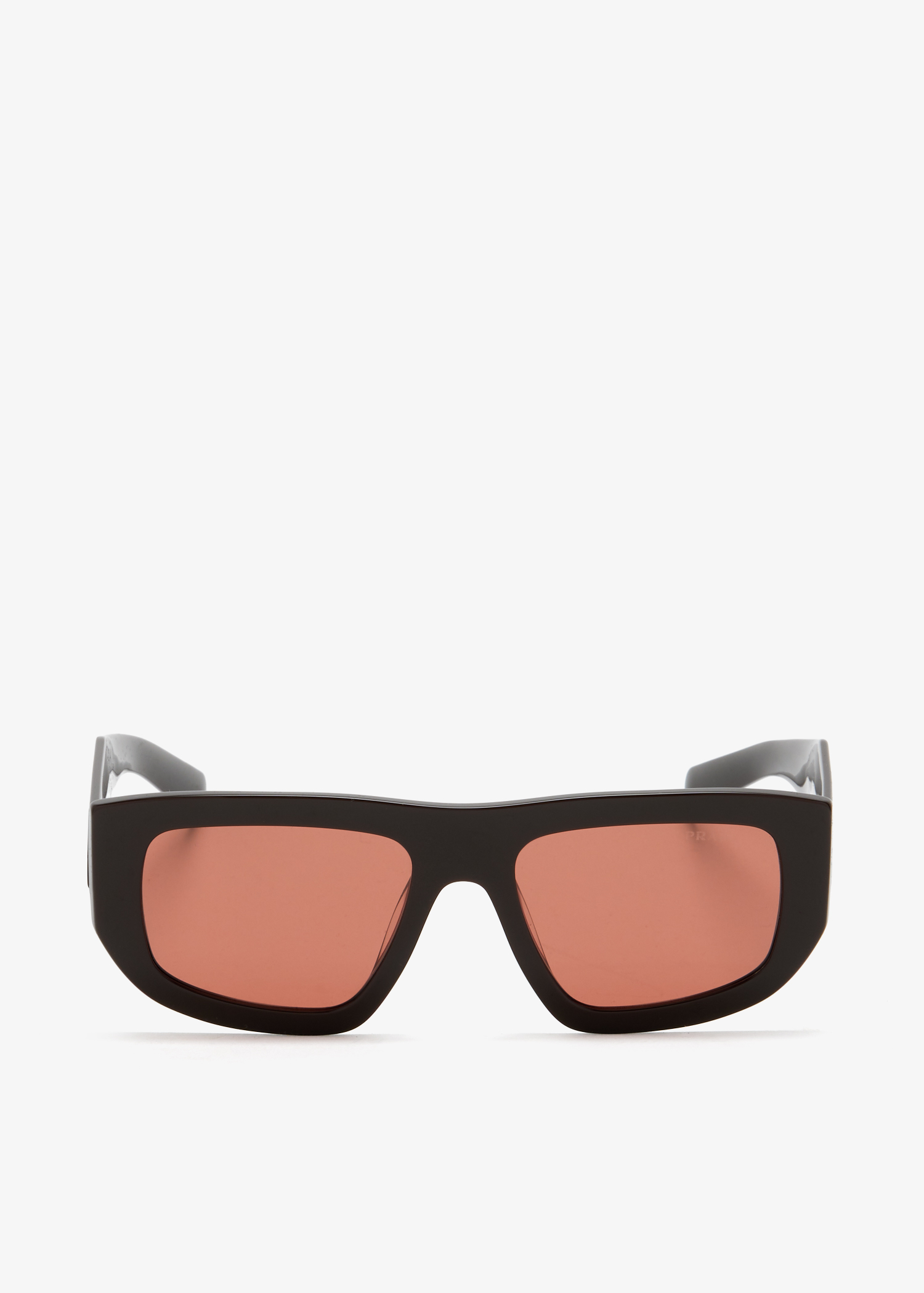 

Triangle logo sunglasses, Brown