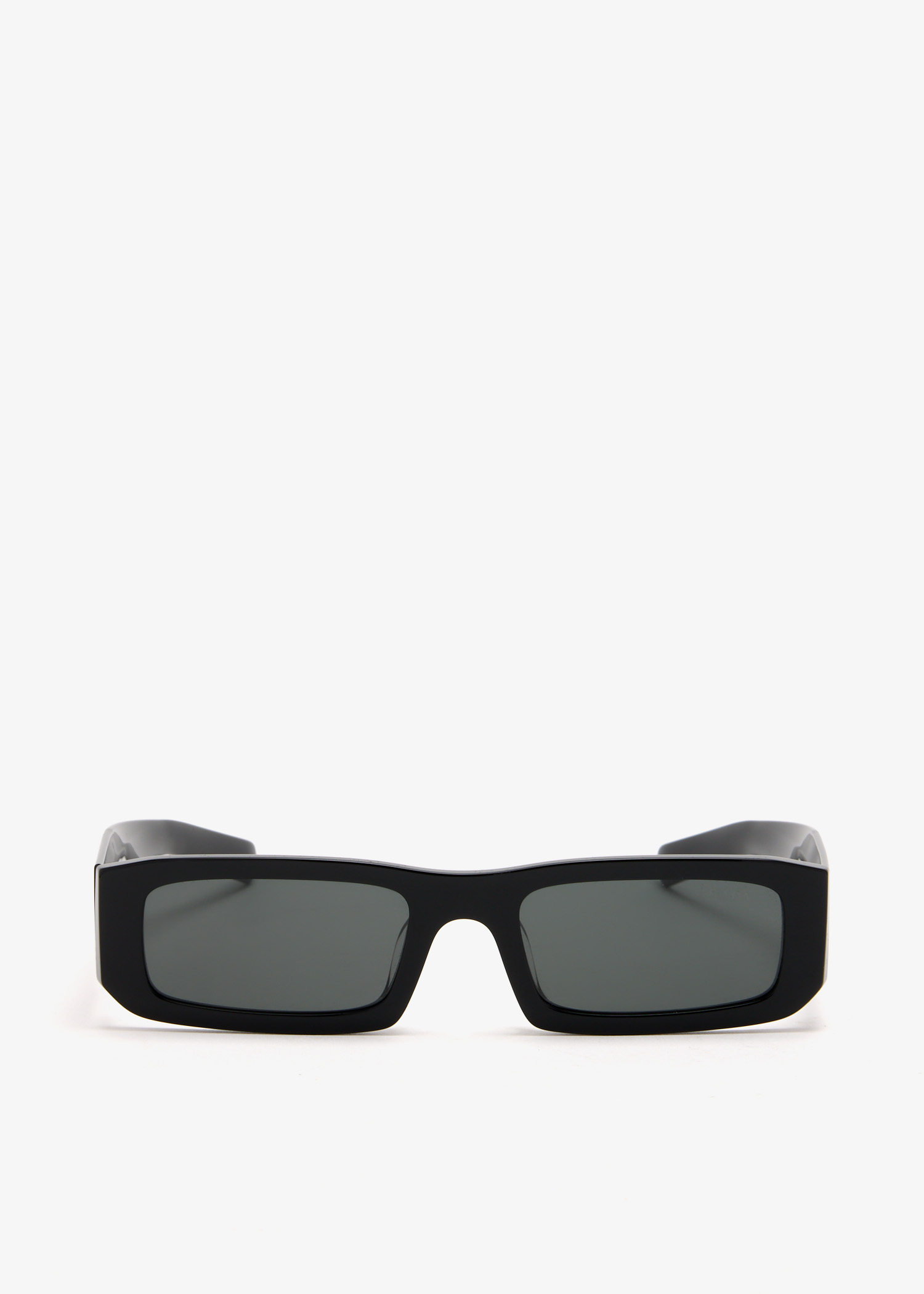 

Triangle logo sunglasses, Black