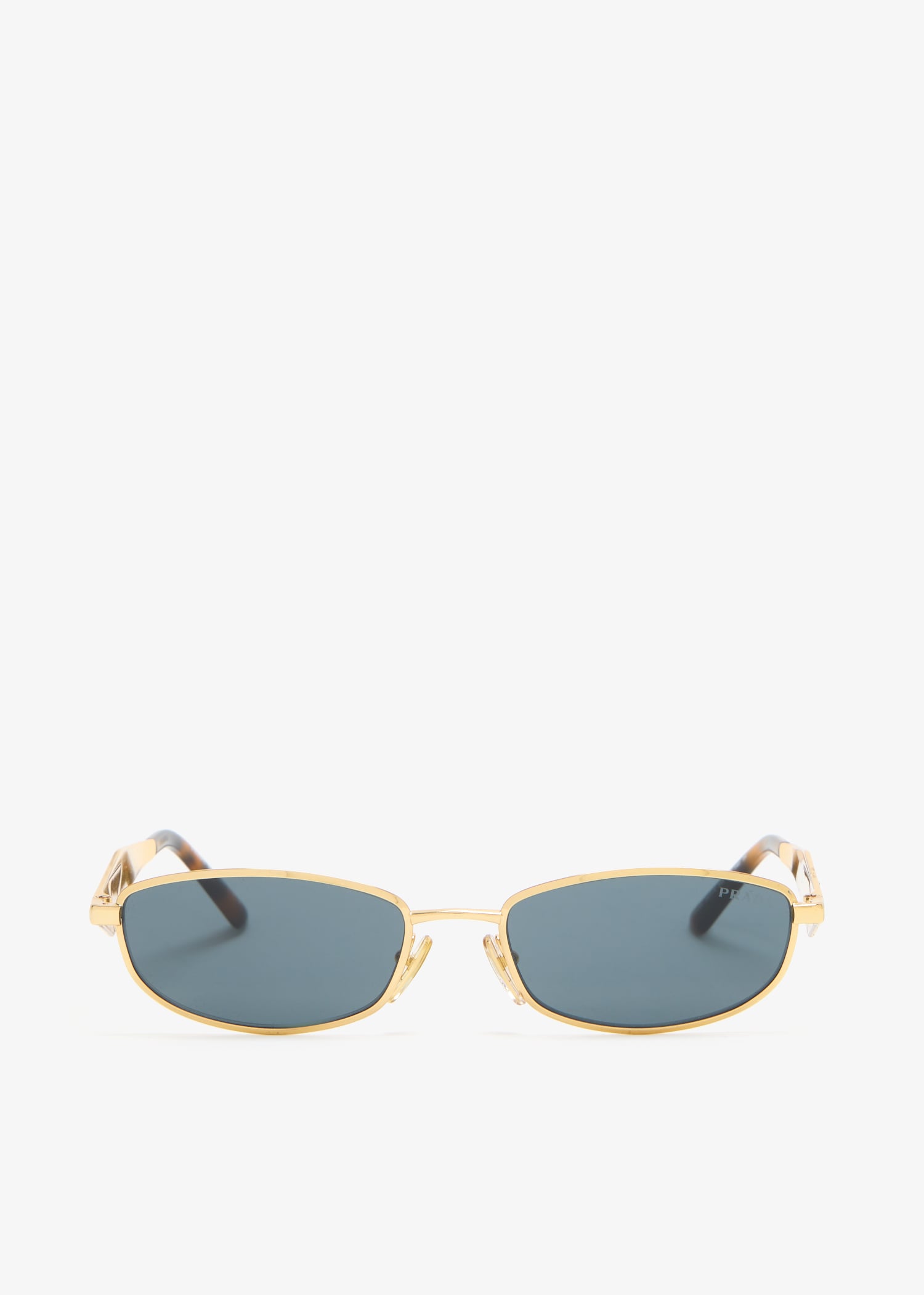 

Prada logo sunglasses, Gold