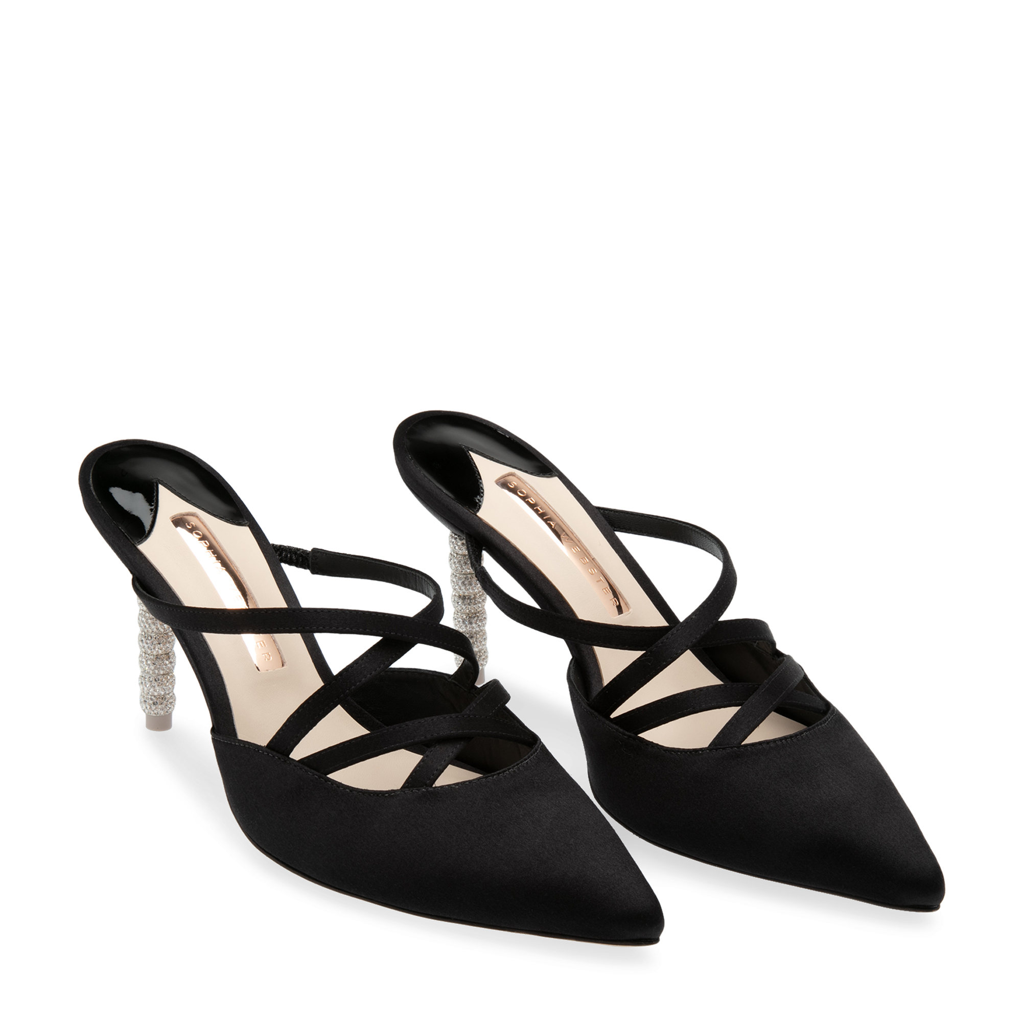 

Coco crystal mules, Black