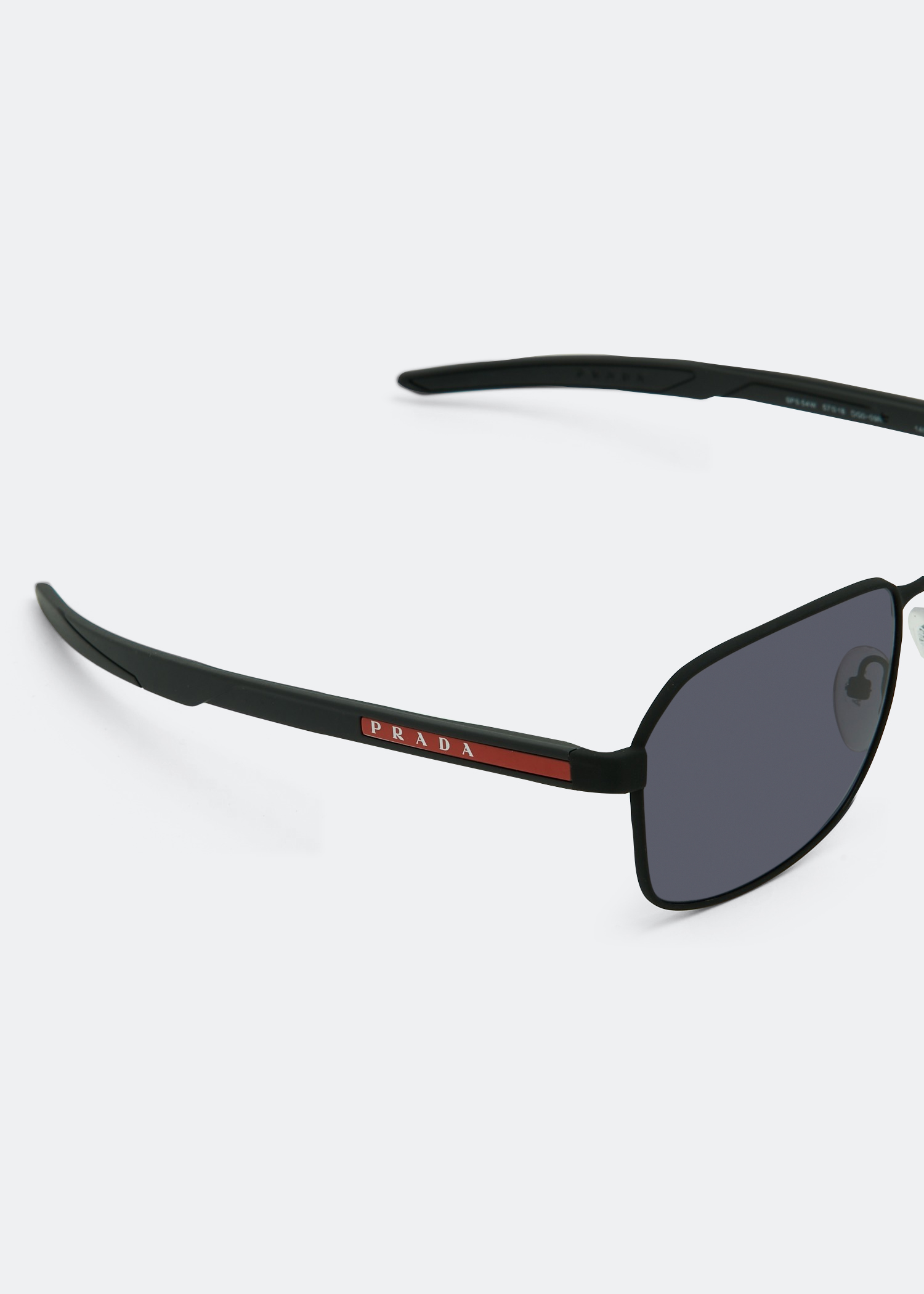 

Metal square sunglasses, Black