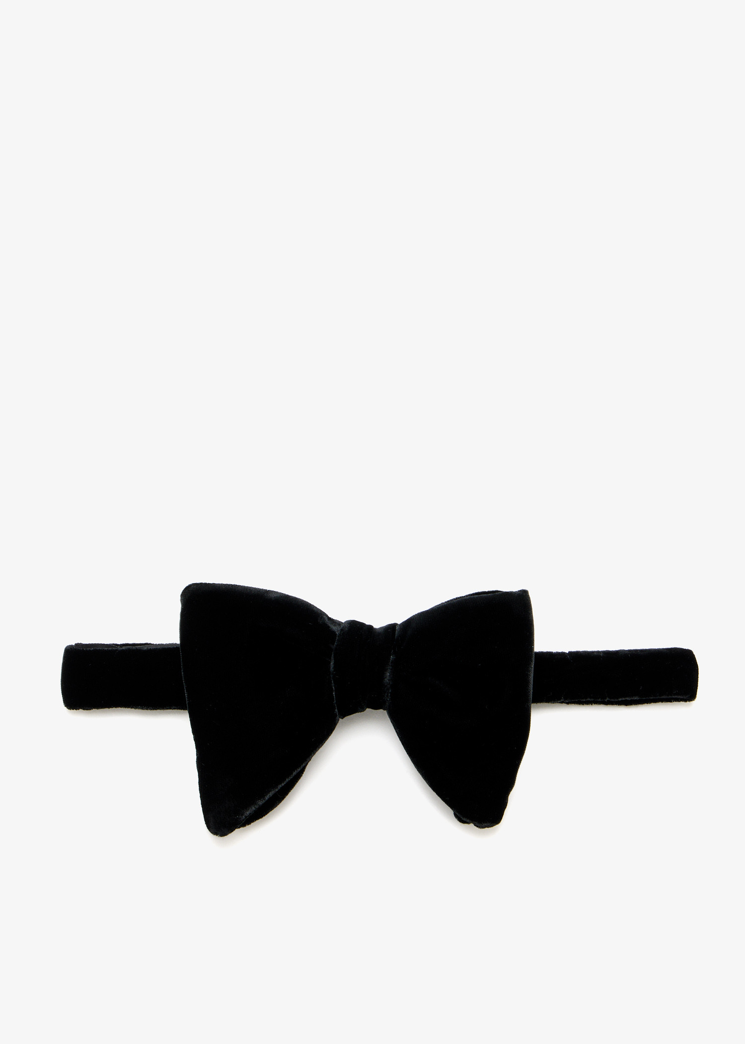 

Velvet bow tie, Black
