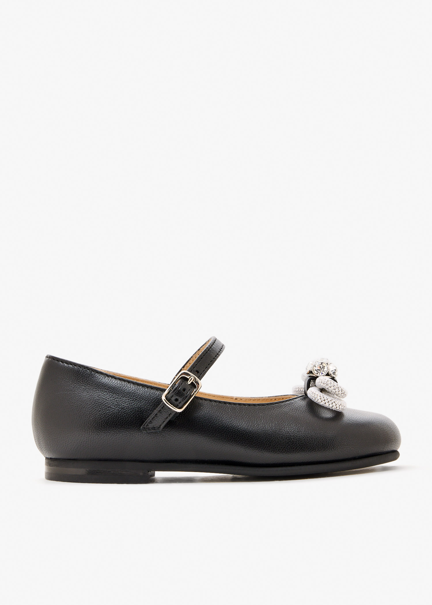 

Double Bow ballerinas, Black