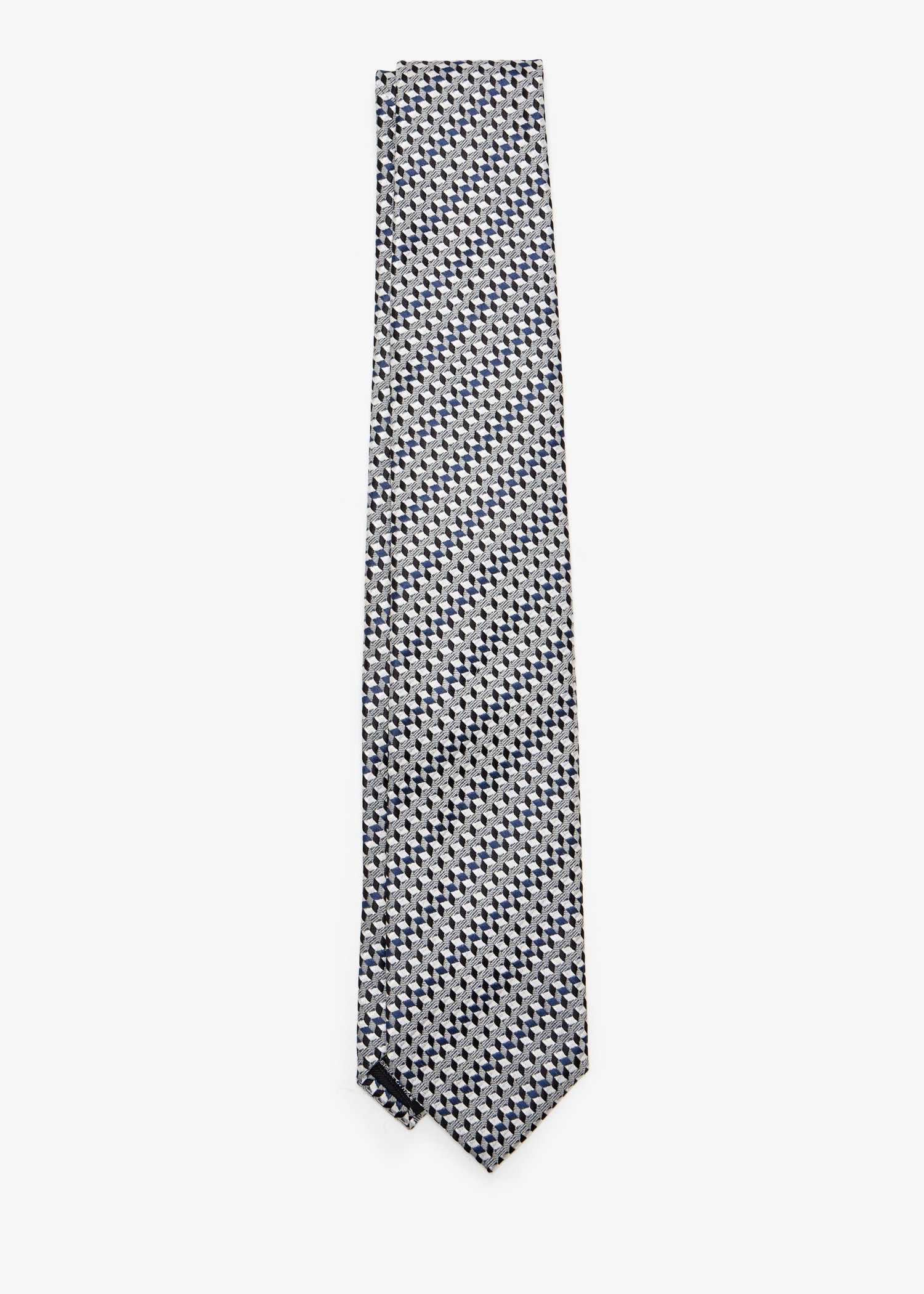 

Patterned silk tie, Printed