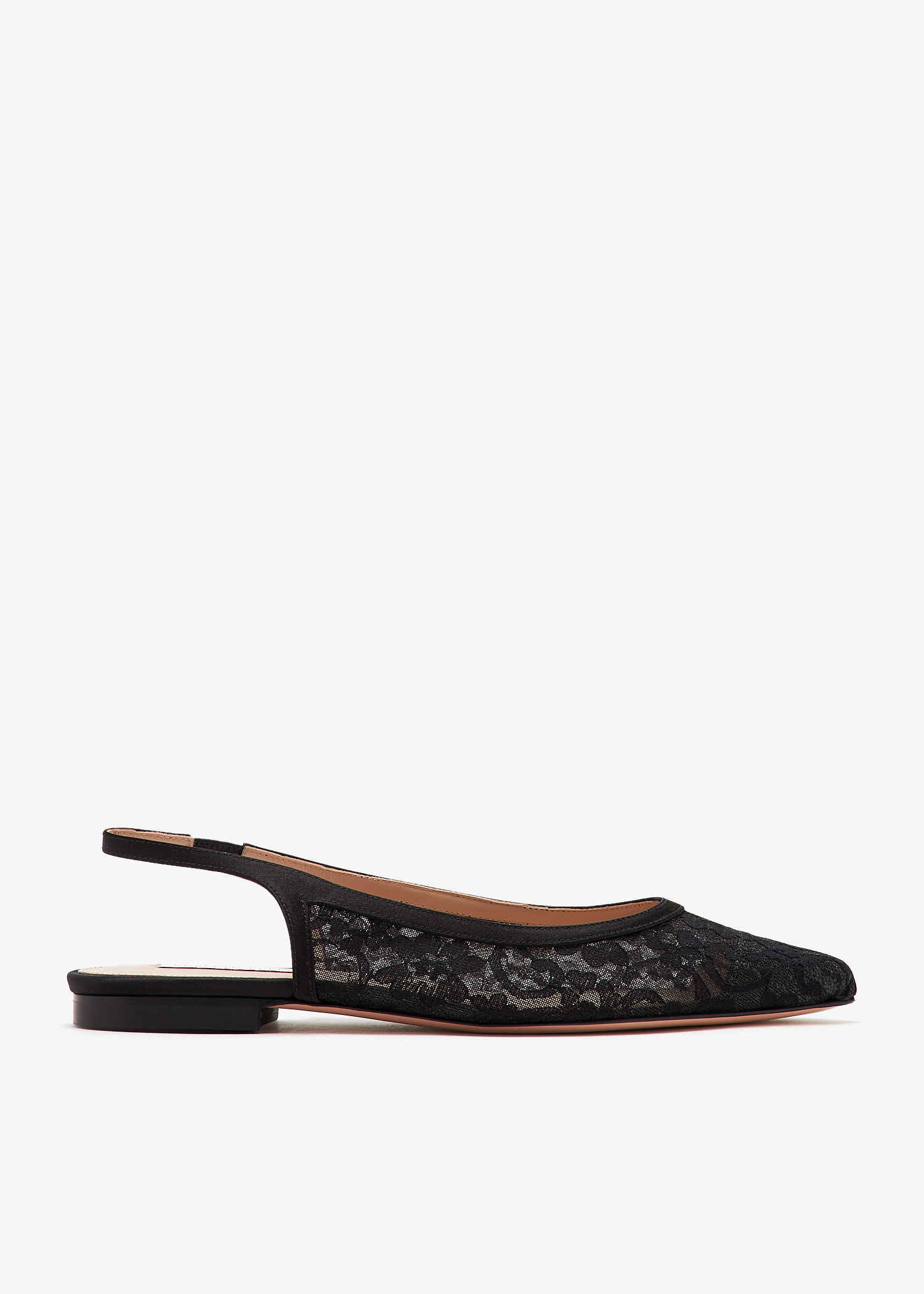 

Stephanie slingback flats, Black