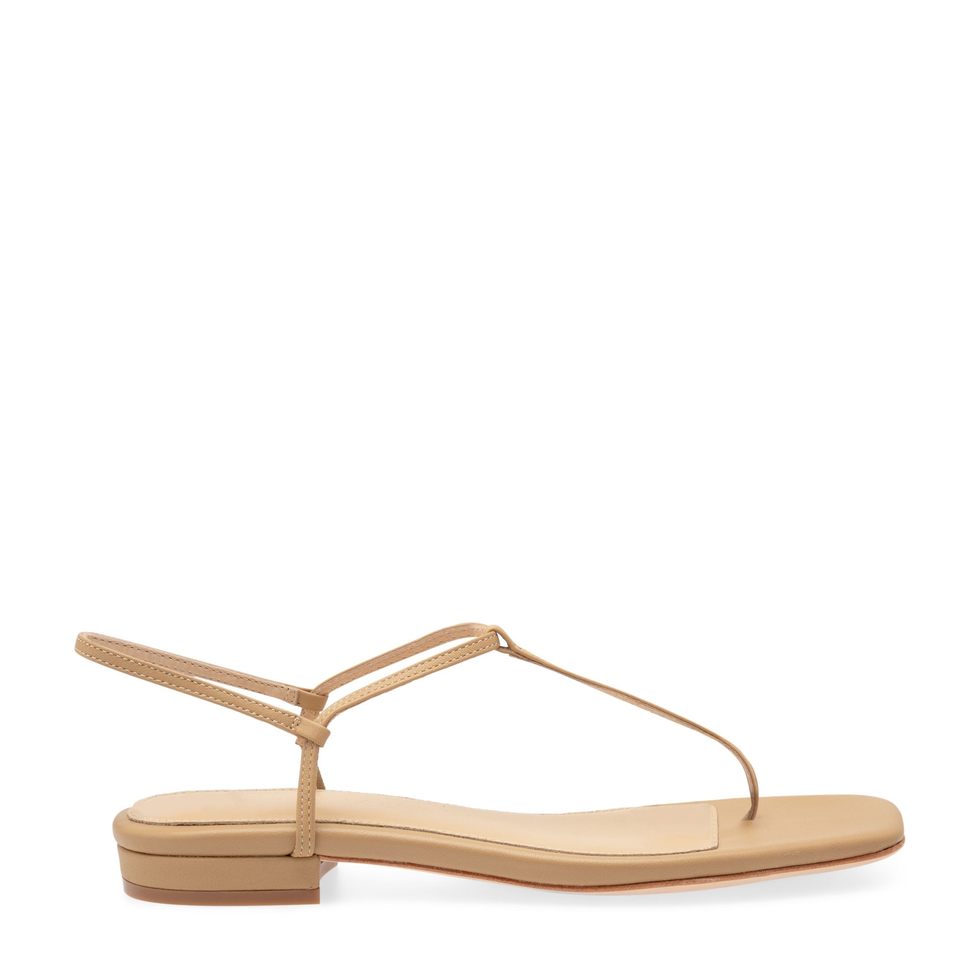 

04 leather sandals, Beige