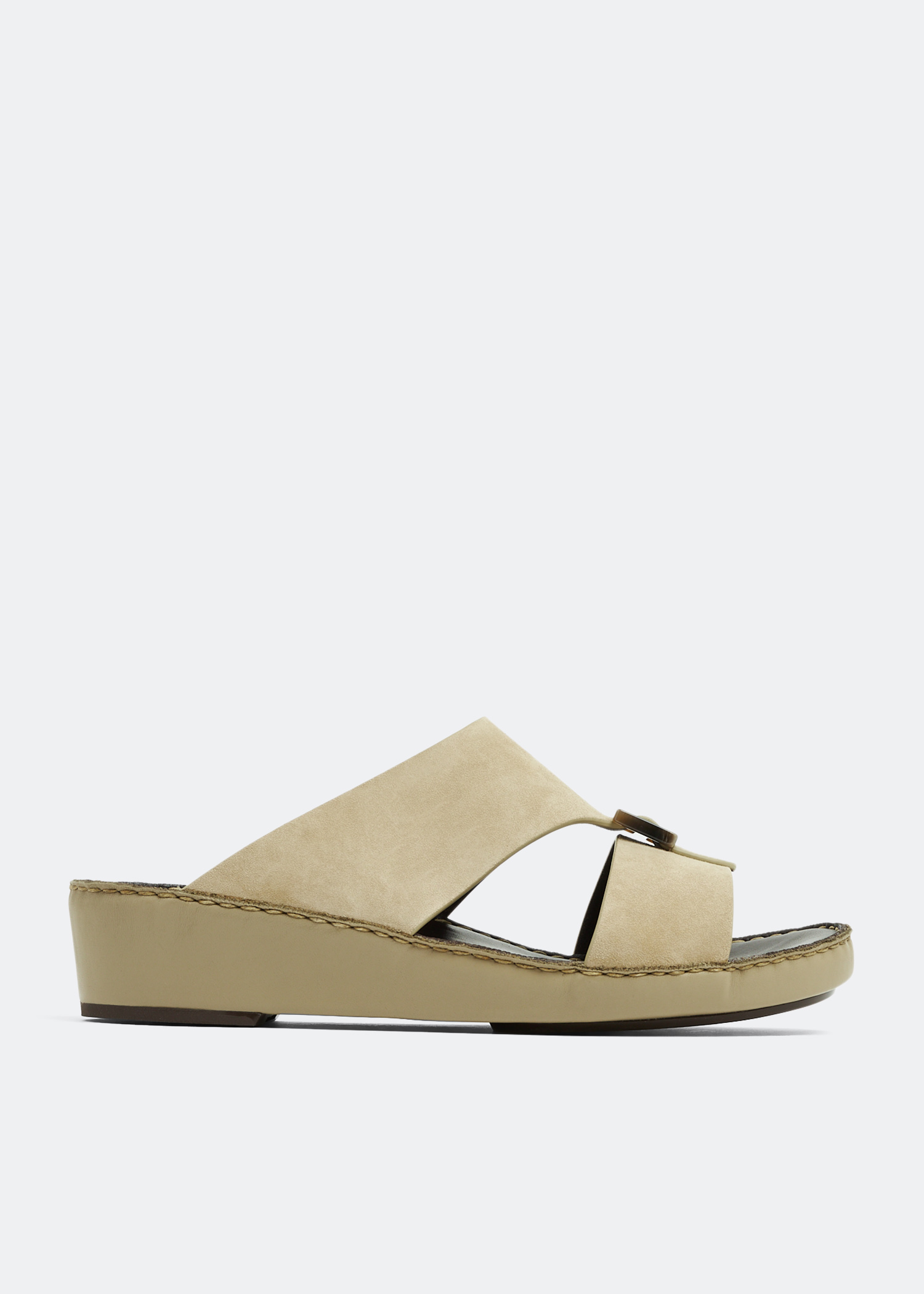 

Quadratura cuerno sandals, Beige