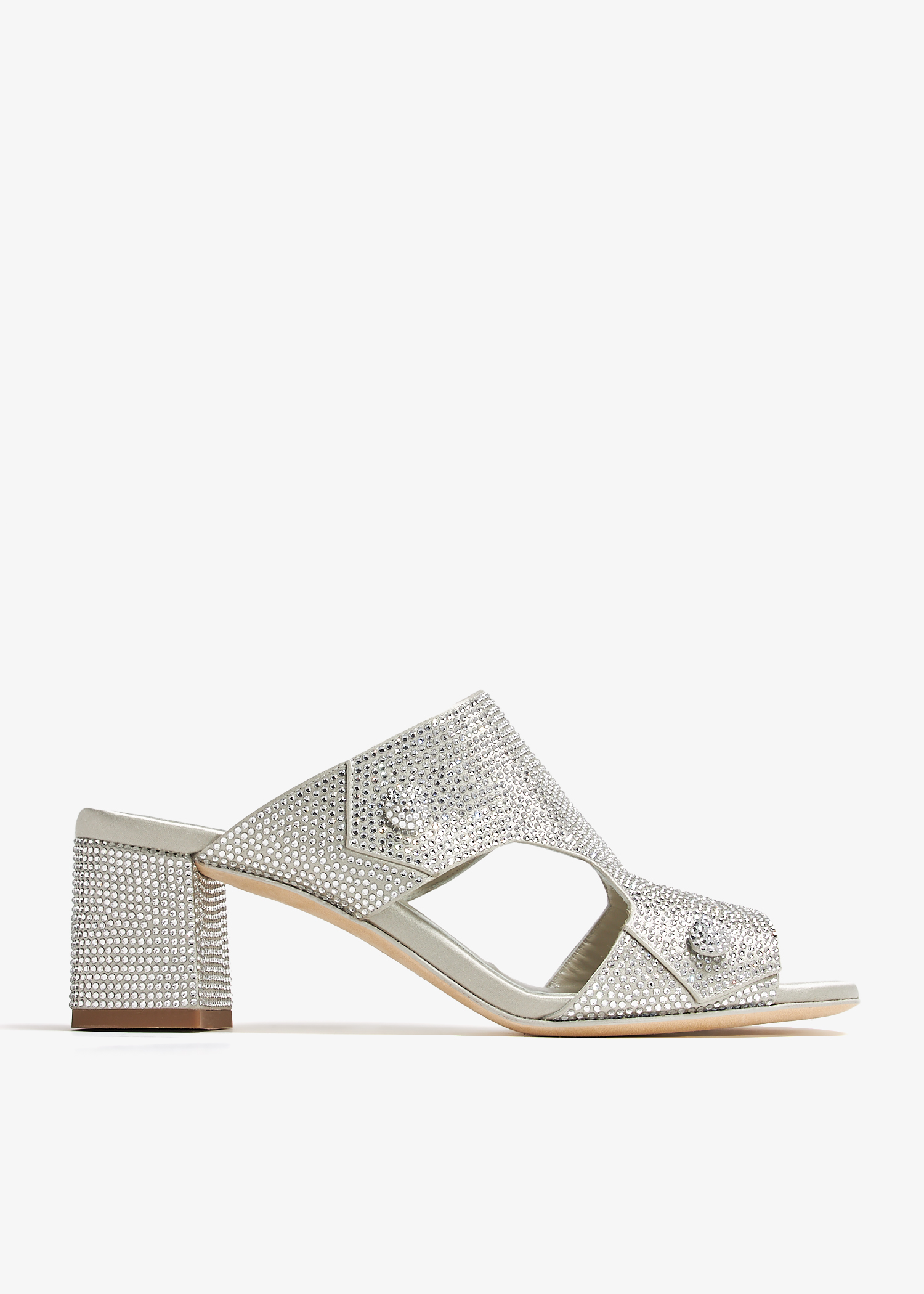 

Cepida Agnesa mules, Grey
