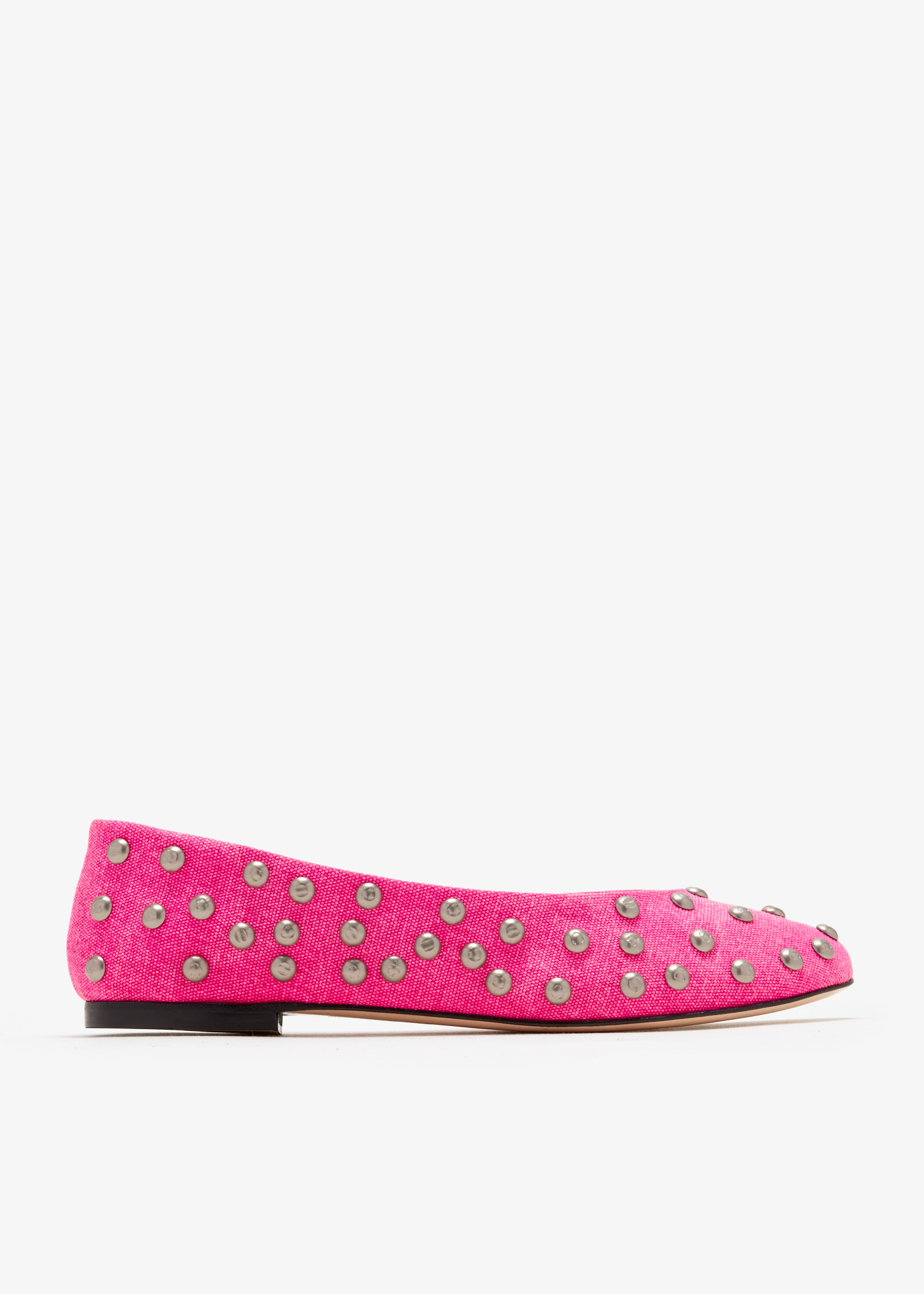

Studs ballerinas, Pink