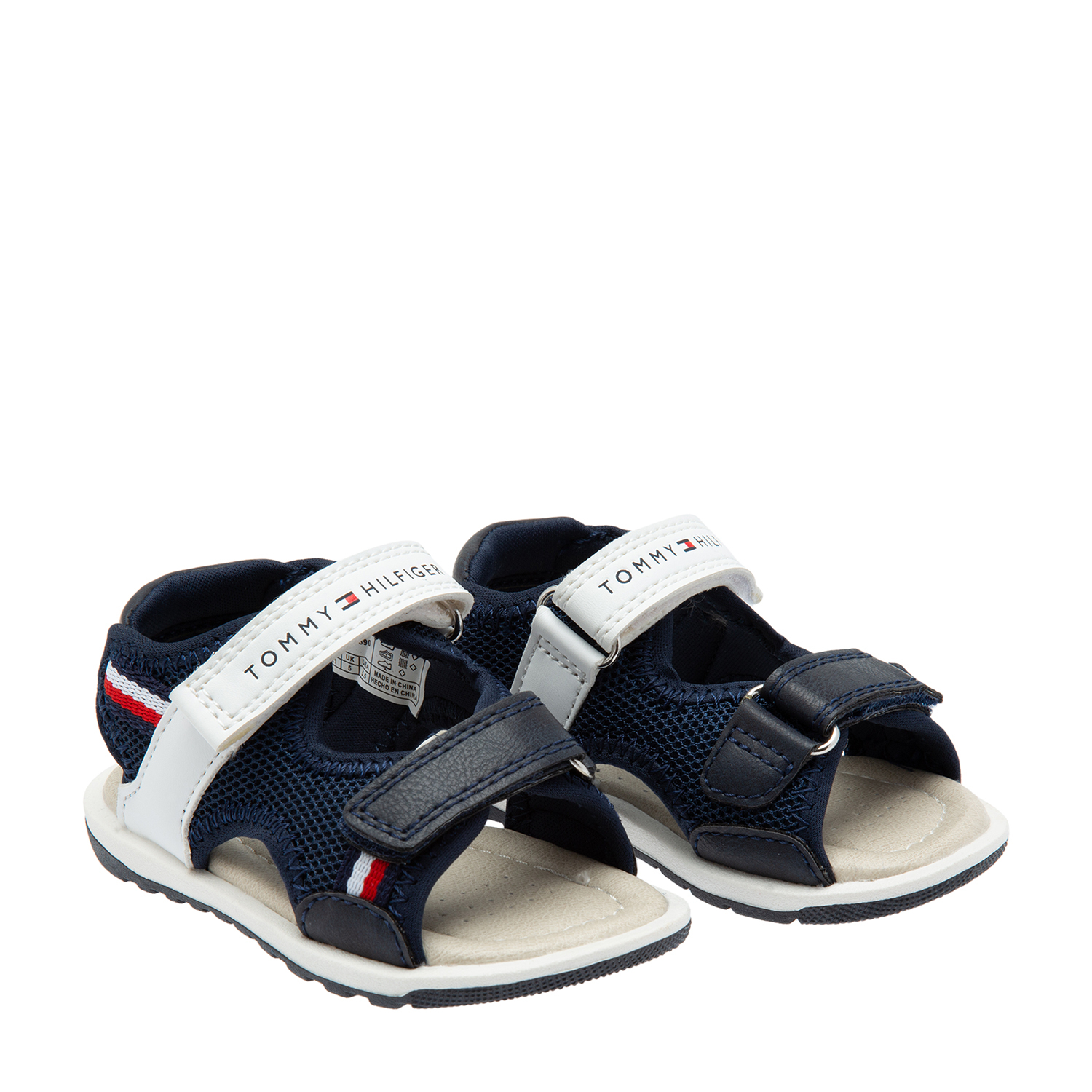 

Logo mesh sandals, Blue