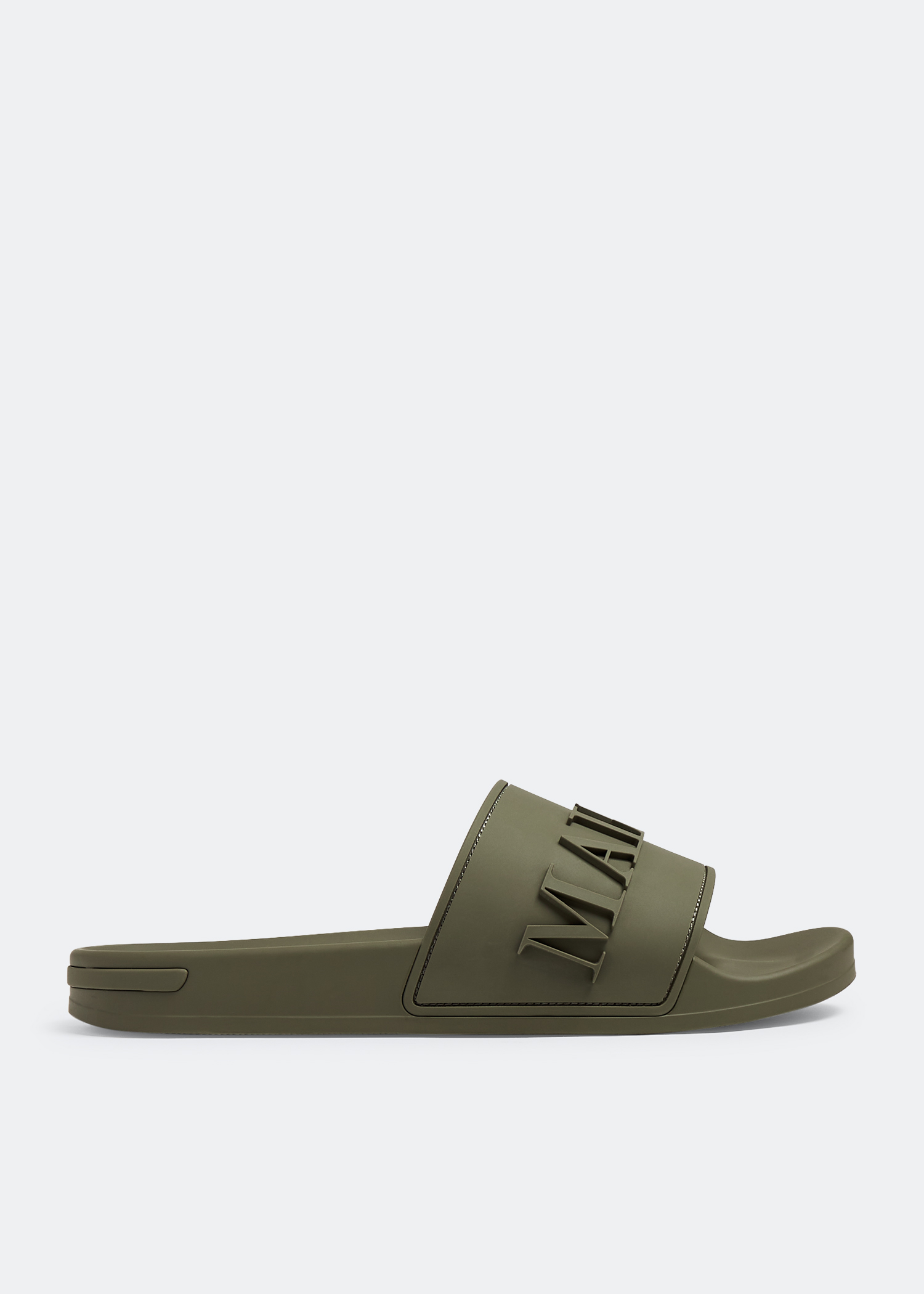 

Split logo slides, Green