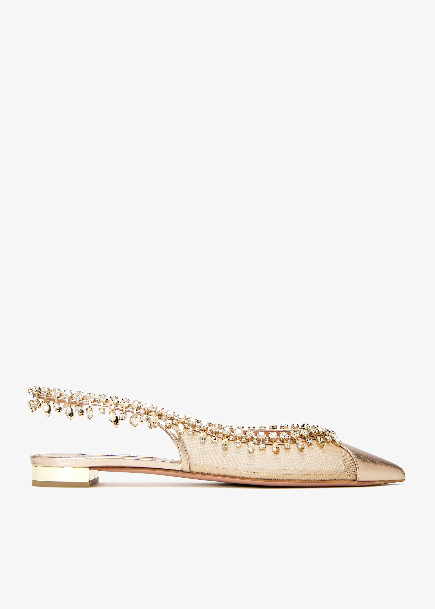 

Temptation crystal ballet flats, Neutral