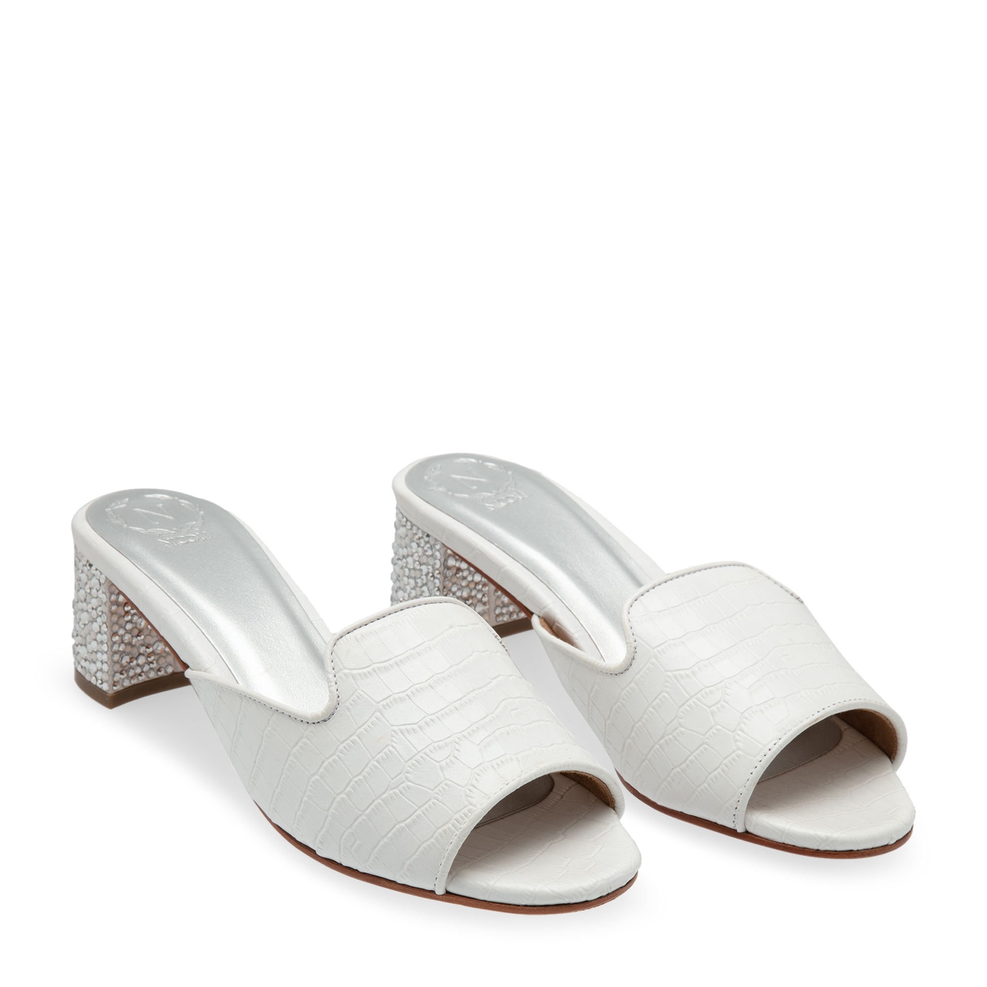 

Tessa sandals, White