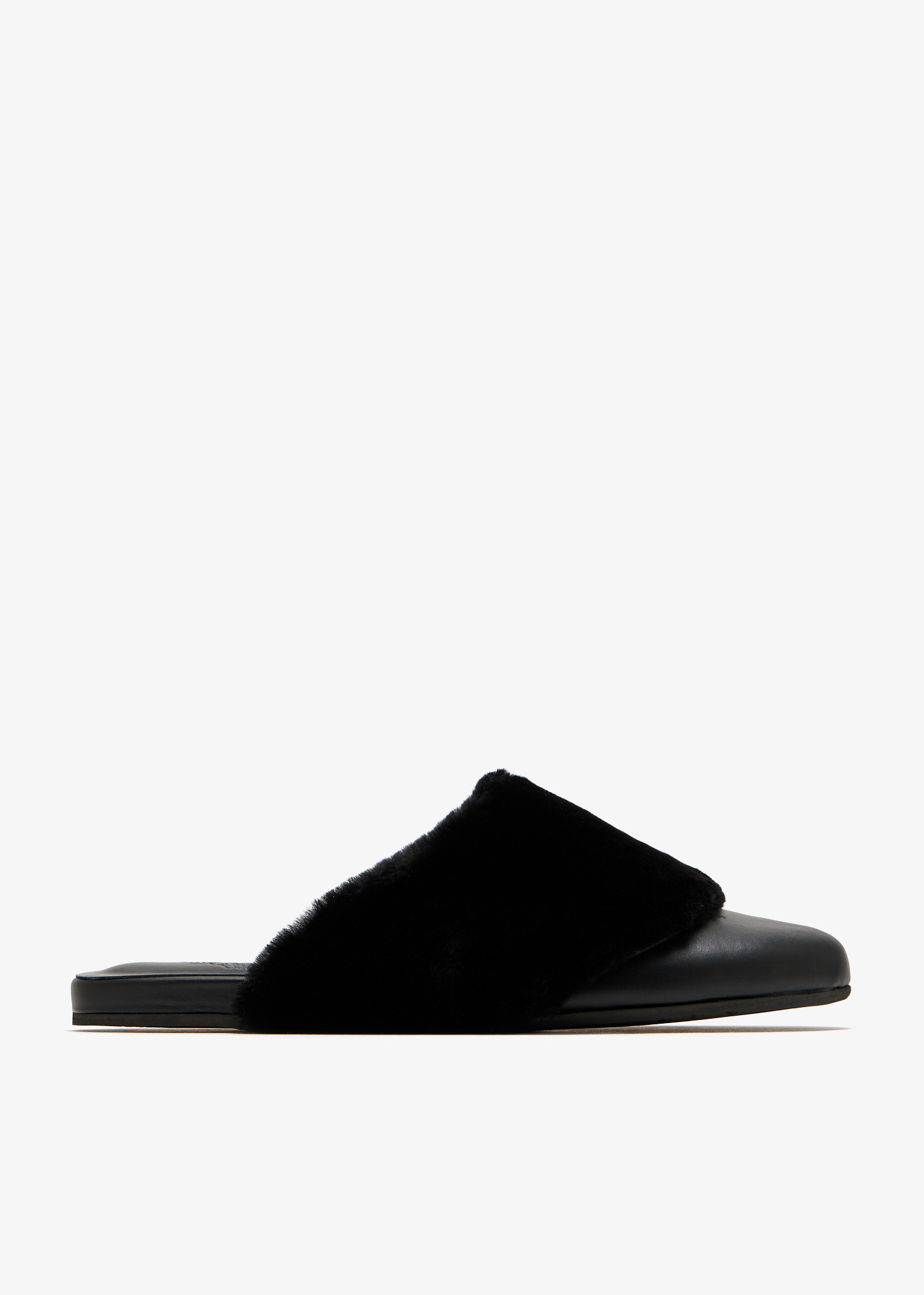 

Thyone slippers, Black