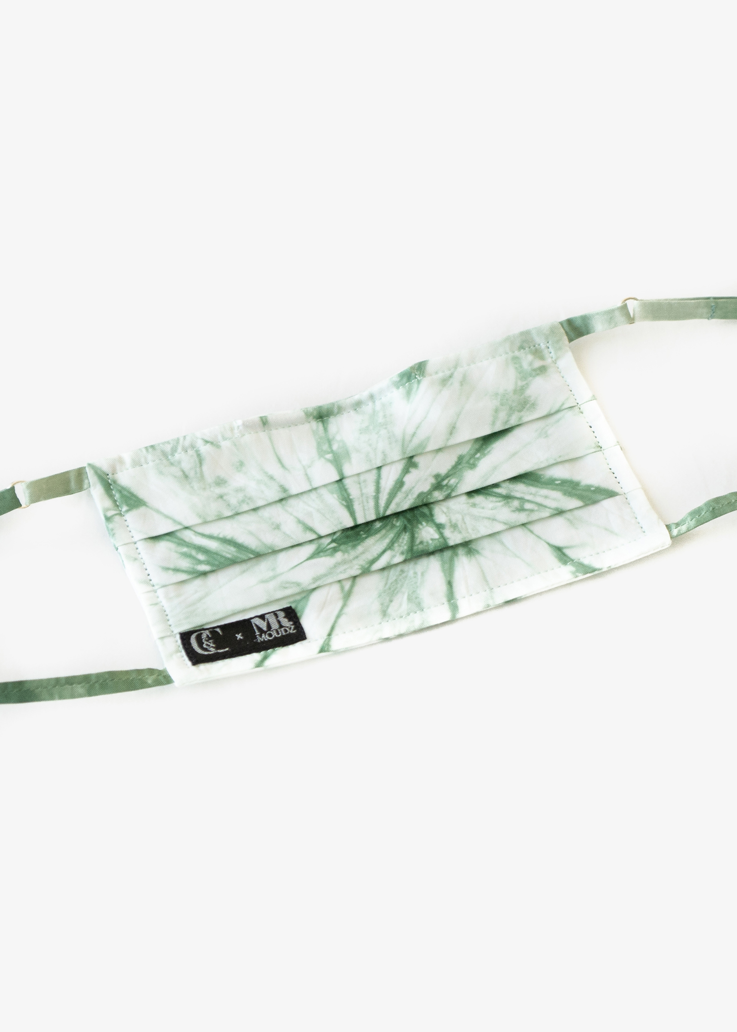 

x Mr Moudz tie-dye masks, Green