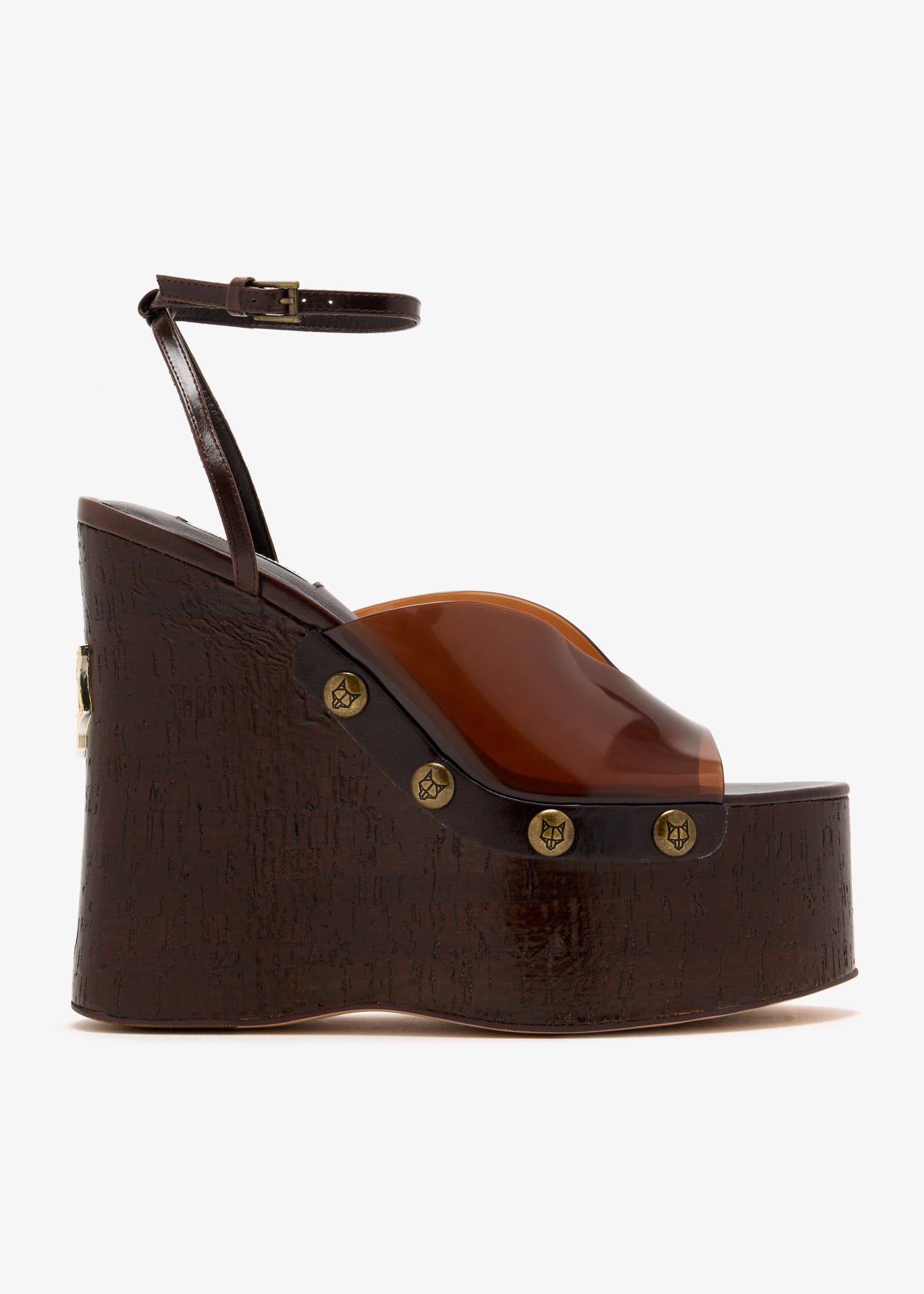 

Tiger Lily wedge sandals, Brown