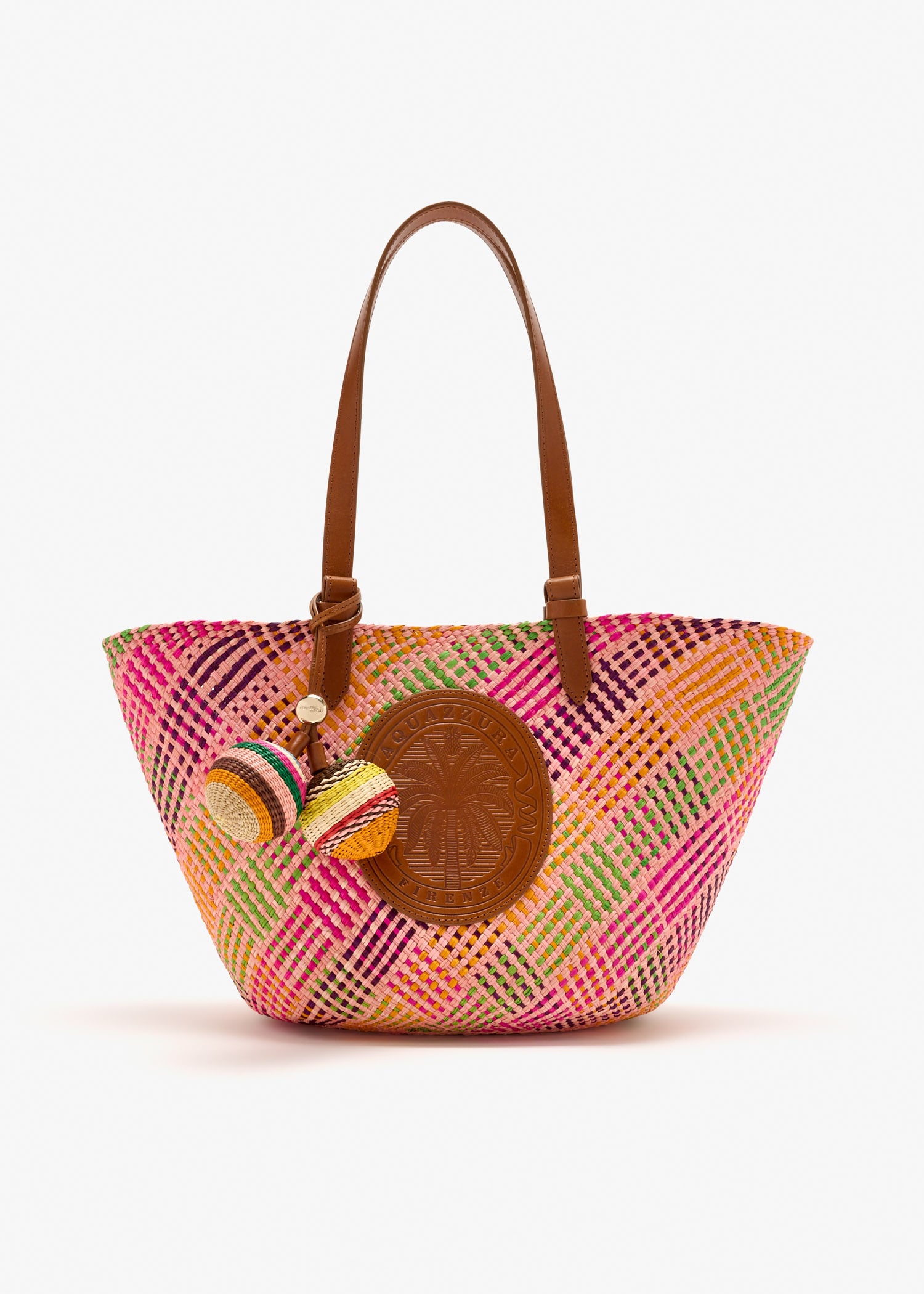 

Tropical tote bag, Pink