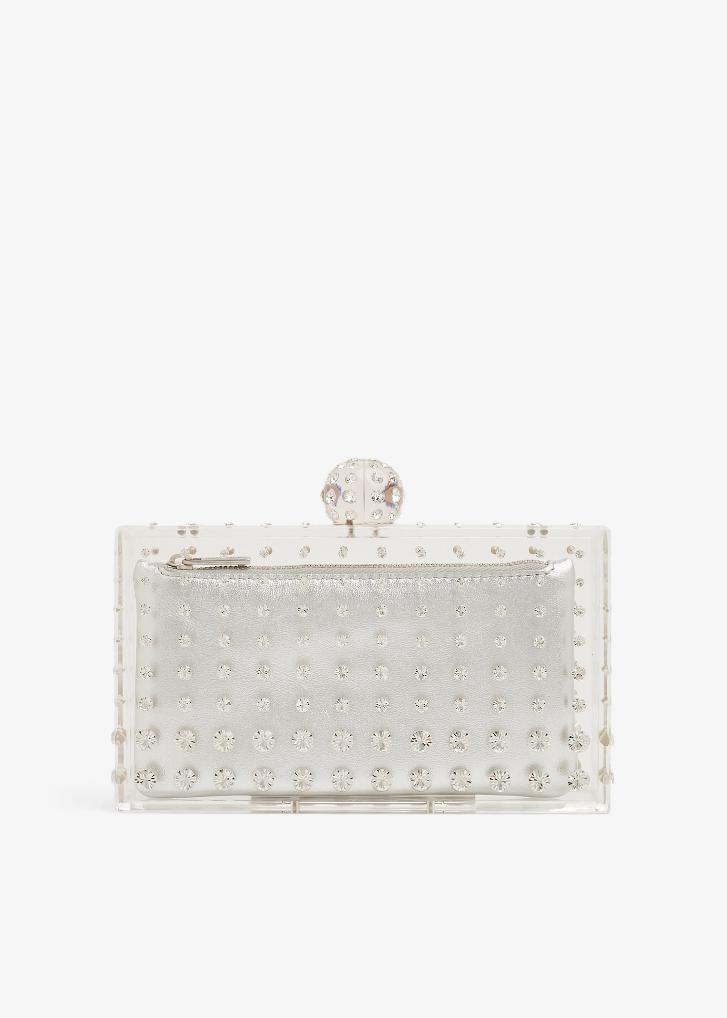

Tequila clutch, Silver