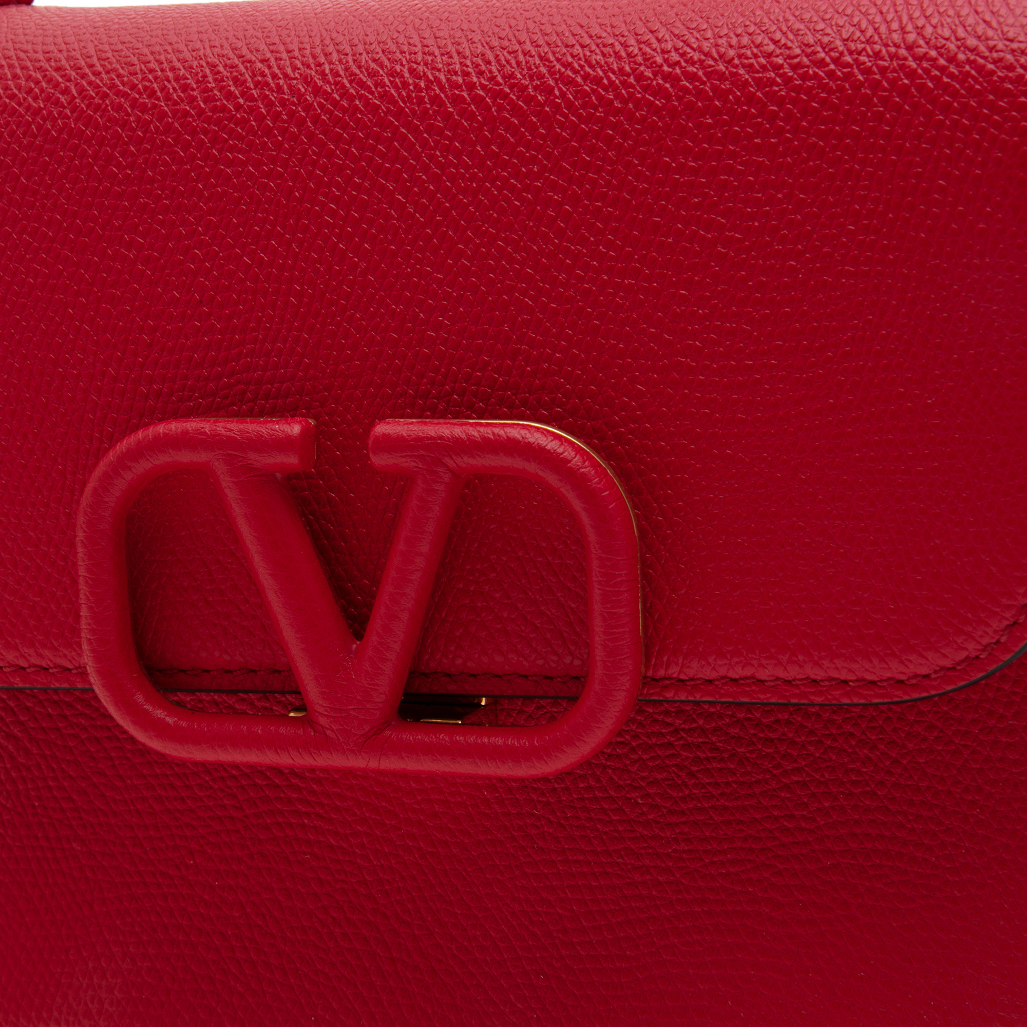 

Vsling leather shoulder bag, Red