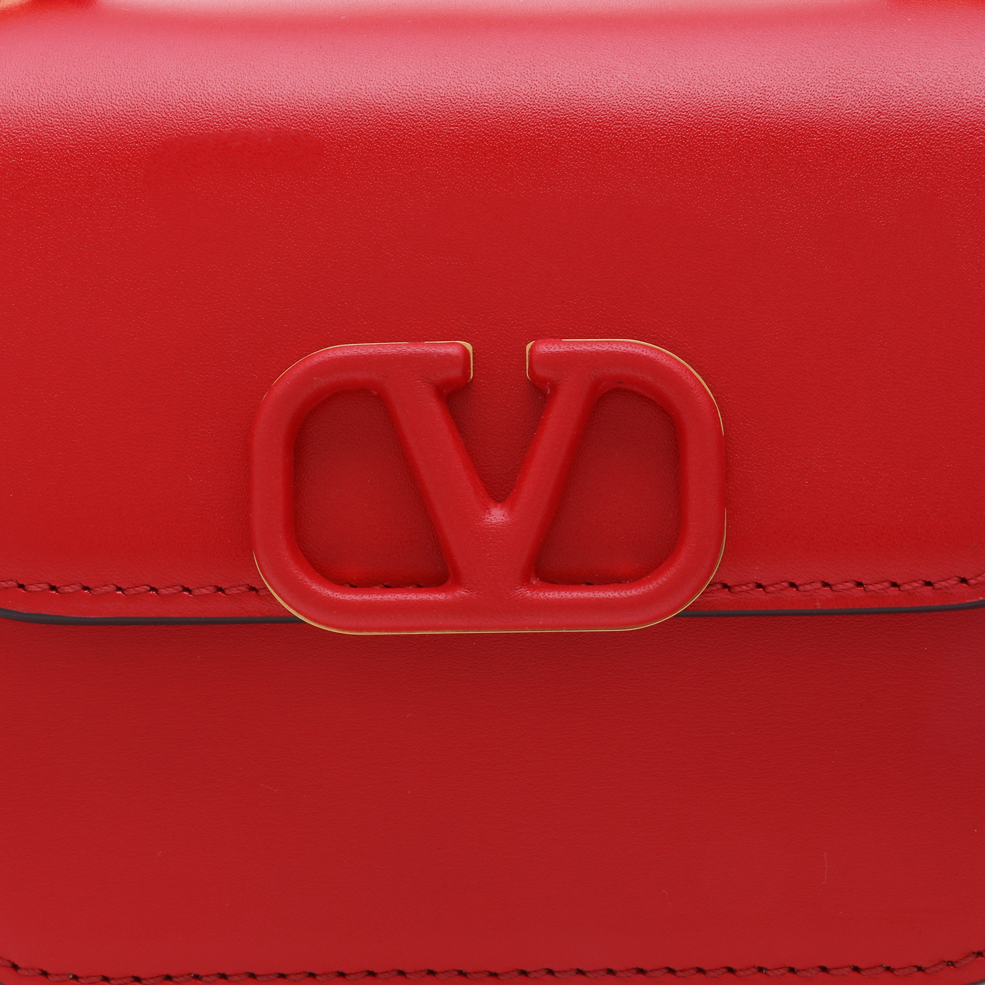 

Vsling leather shoulder bag, Red