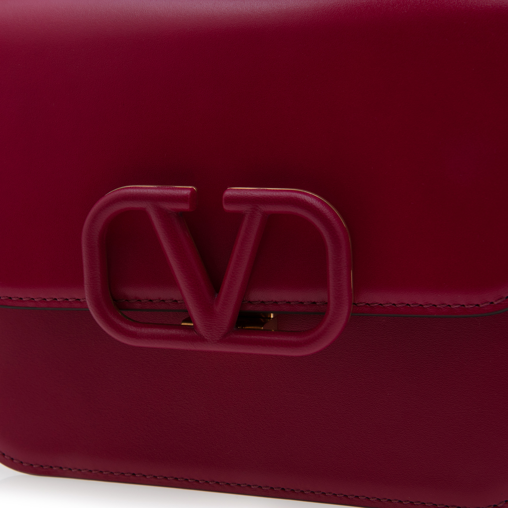 

VSling leather shoulder bag, Pink