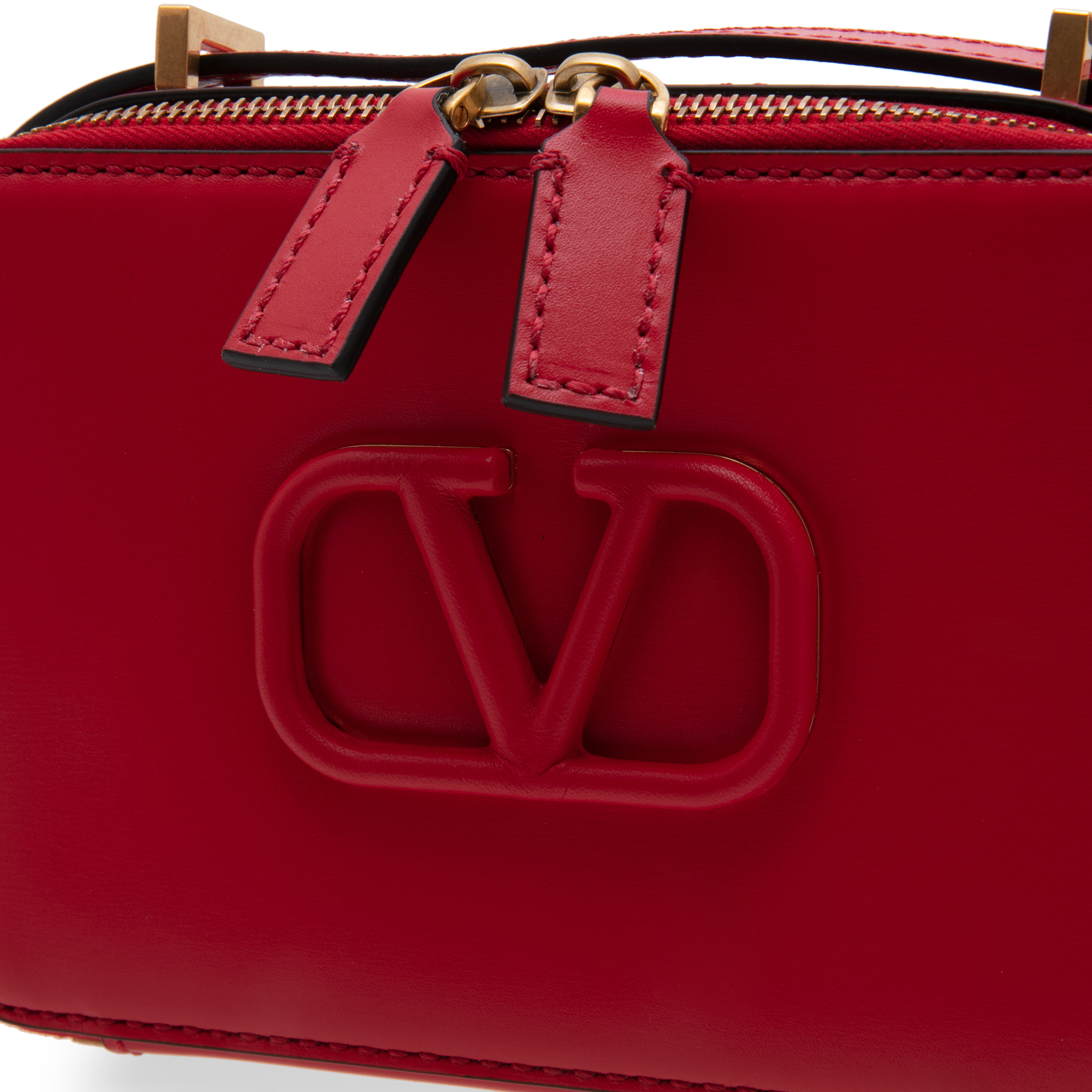 

Vsling leather bag, Red