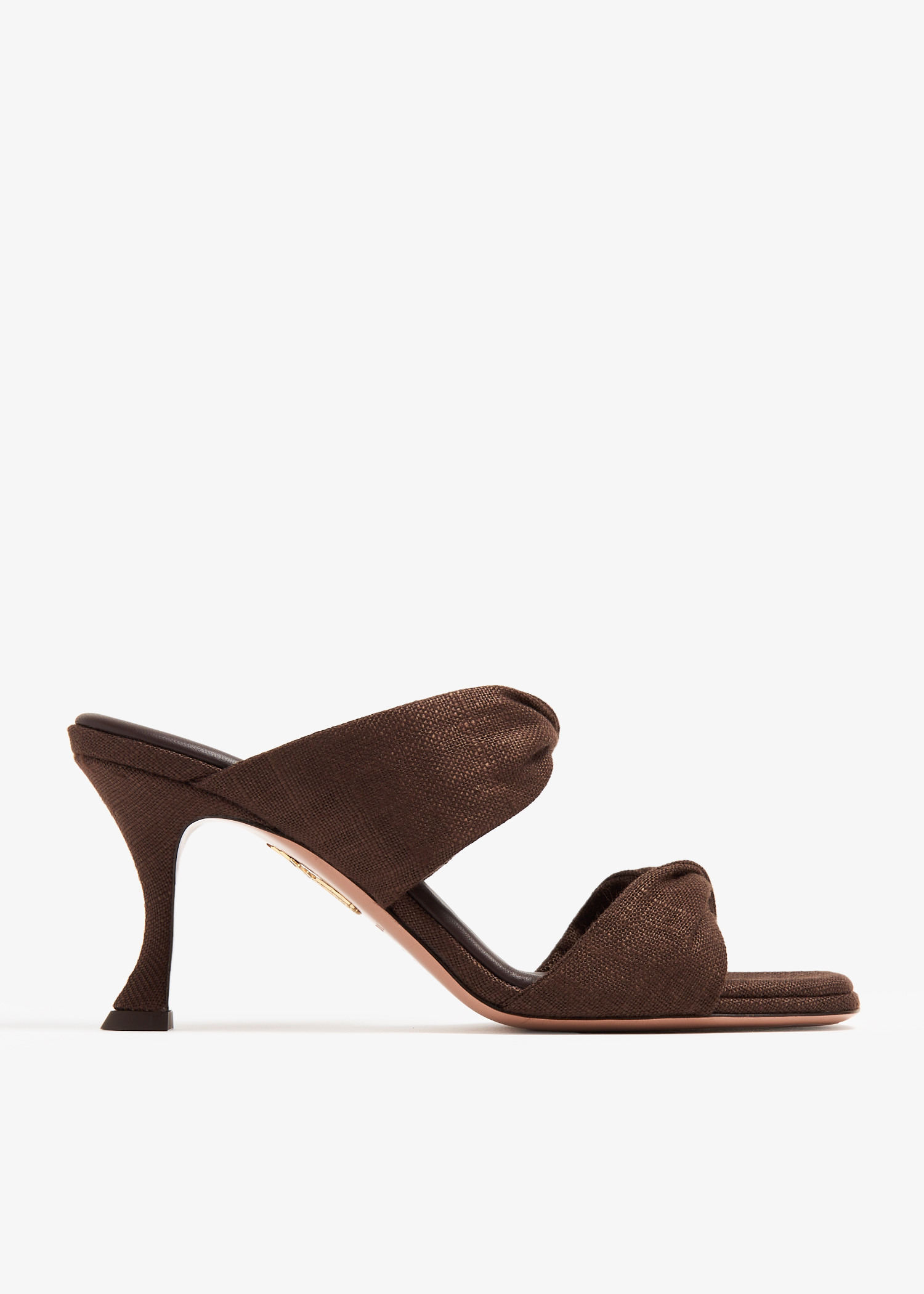 

Twist sandals, Brown