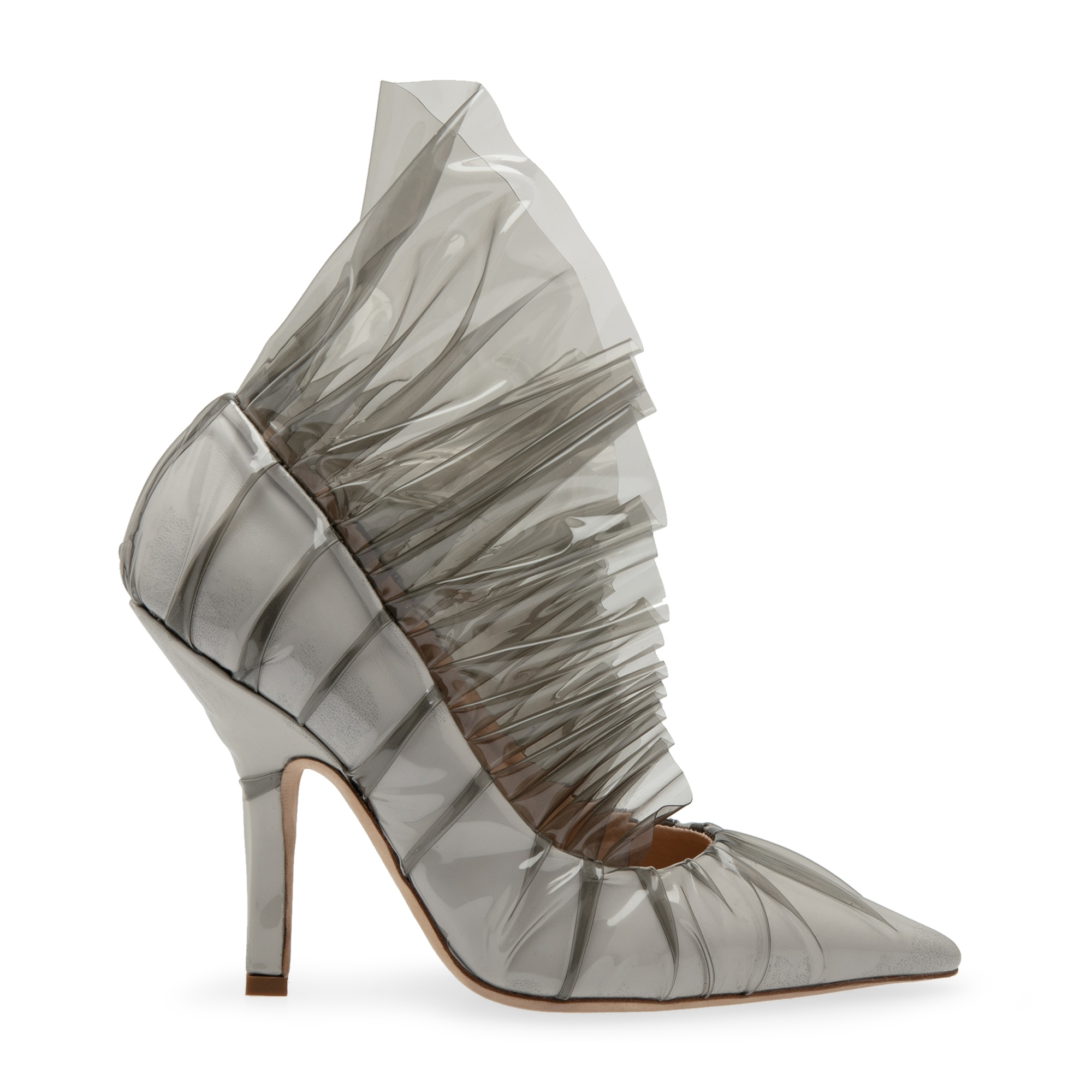 

Shell PVC pumps, Grey