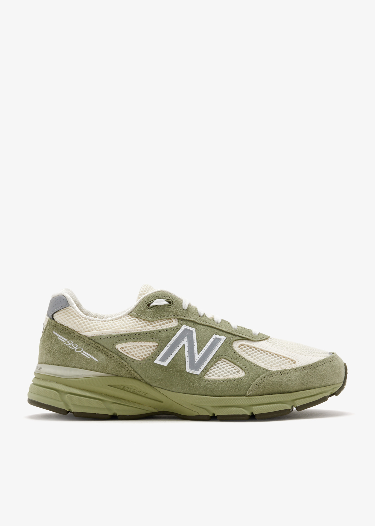 

Made in USA 990v4 sneakers, Green
