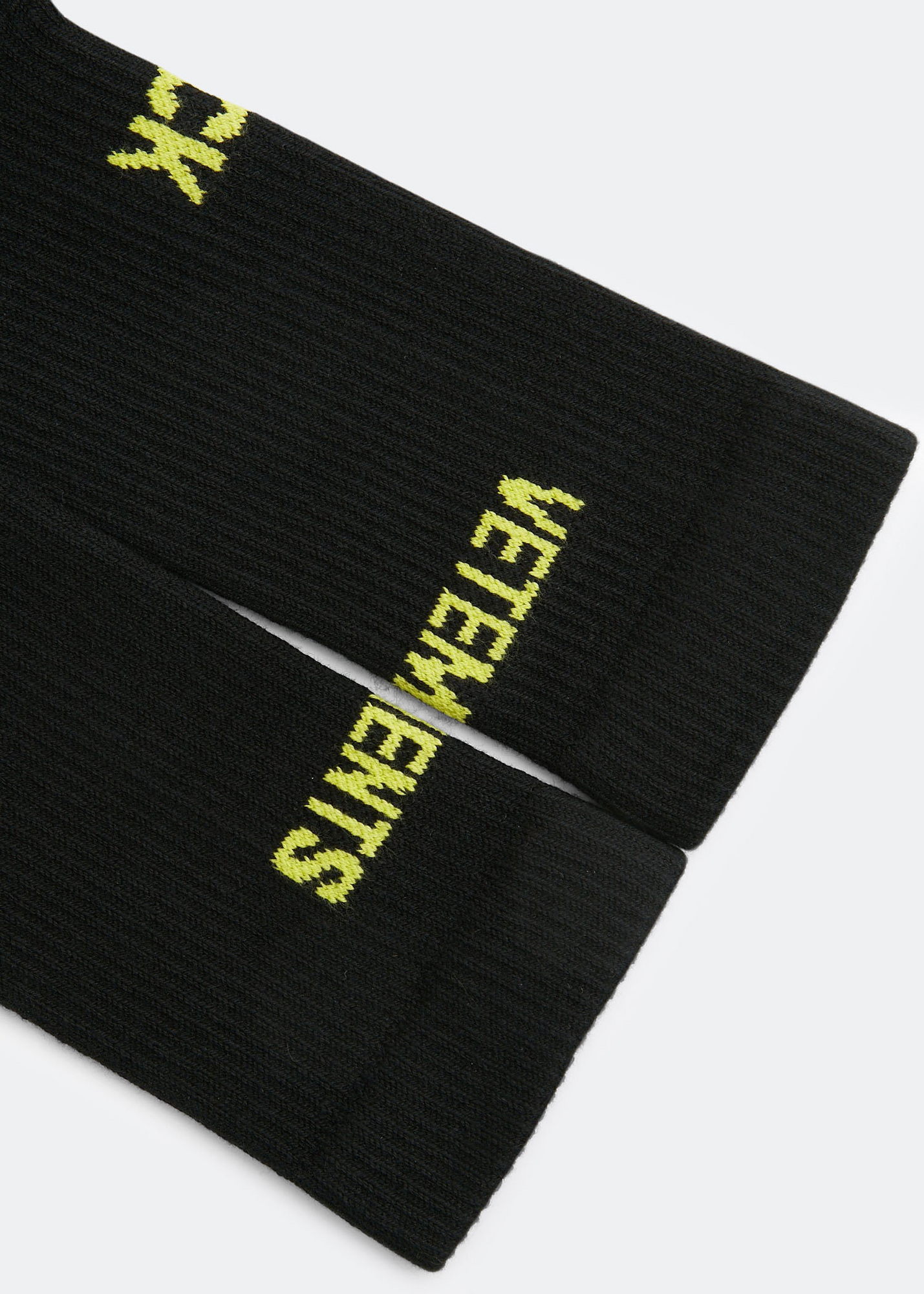 

Logo jacquard socks, Black