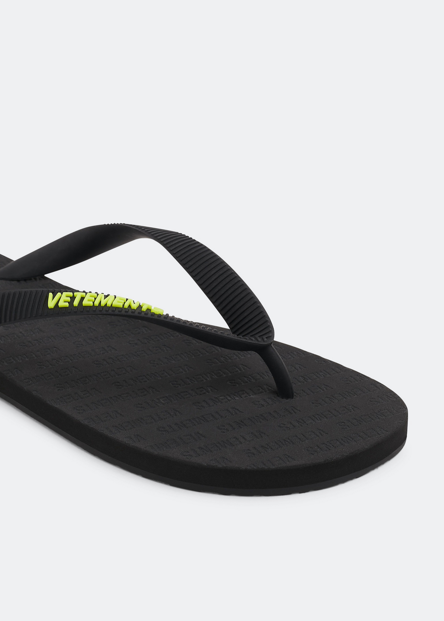 

Logo flip flops, Black