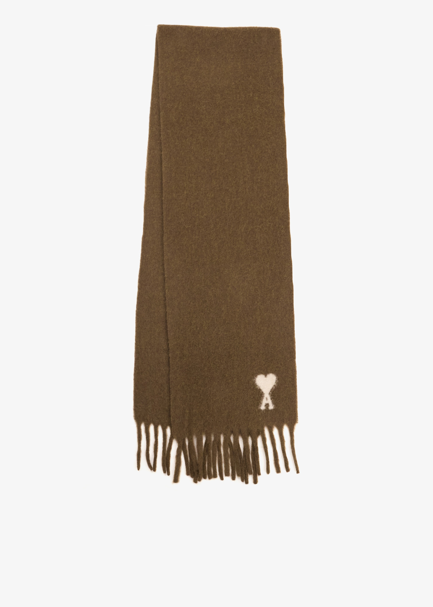

Alpaca Ami de Coeur scarf, Brown