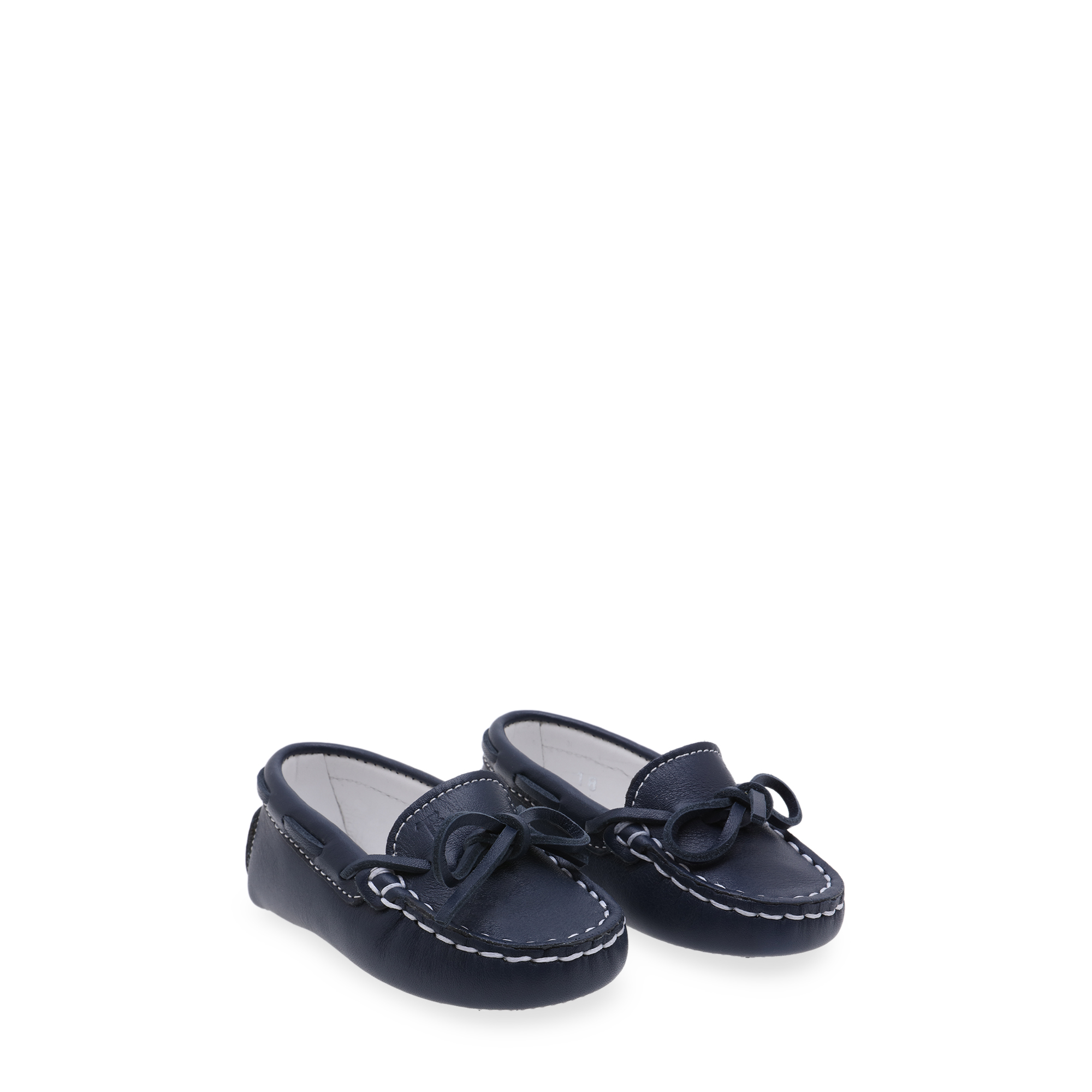 

Leather moccasins, Blue