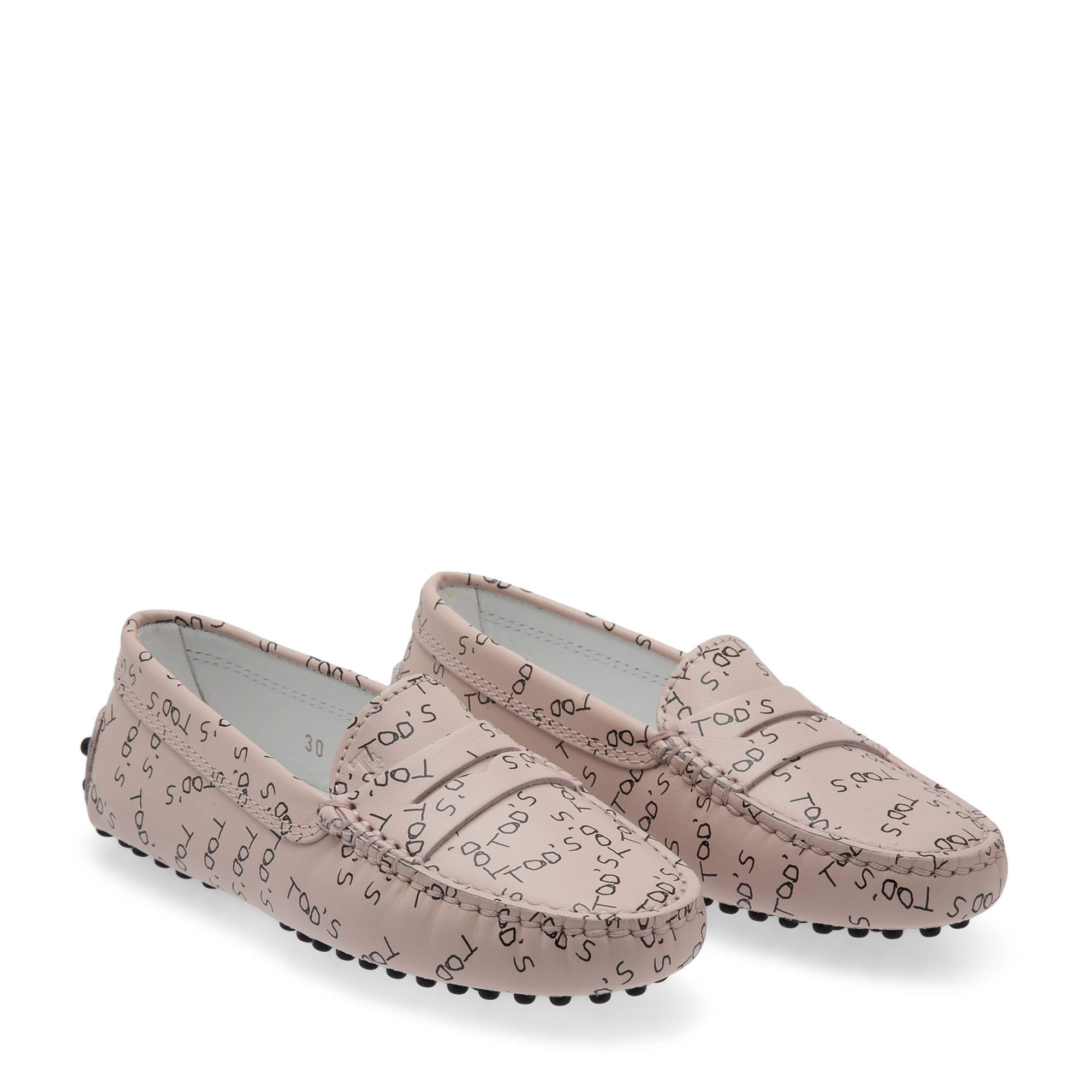 

Gommini leather moccasins, Pink