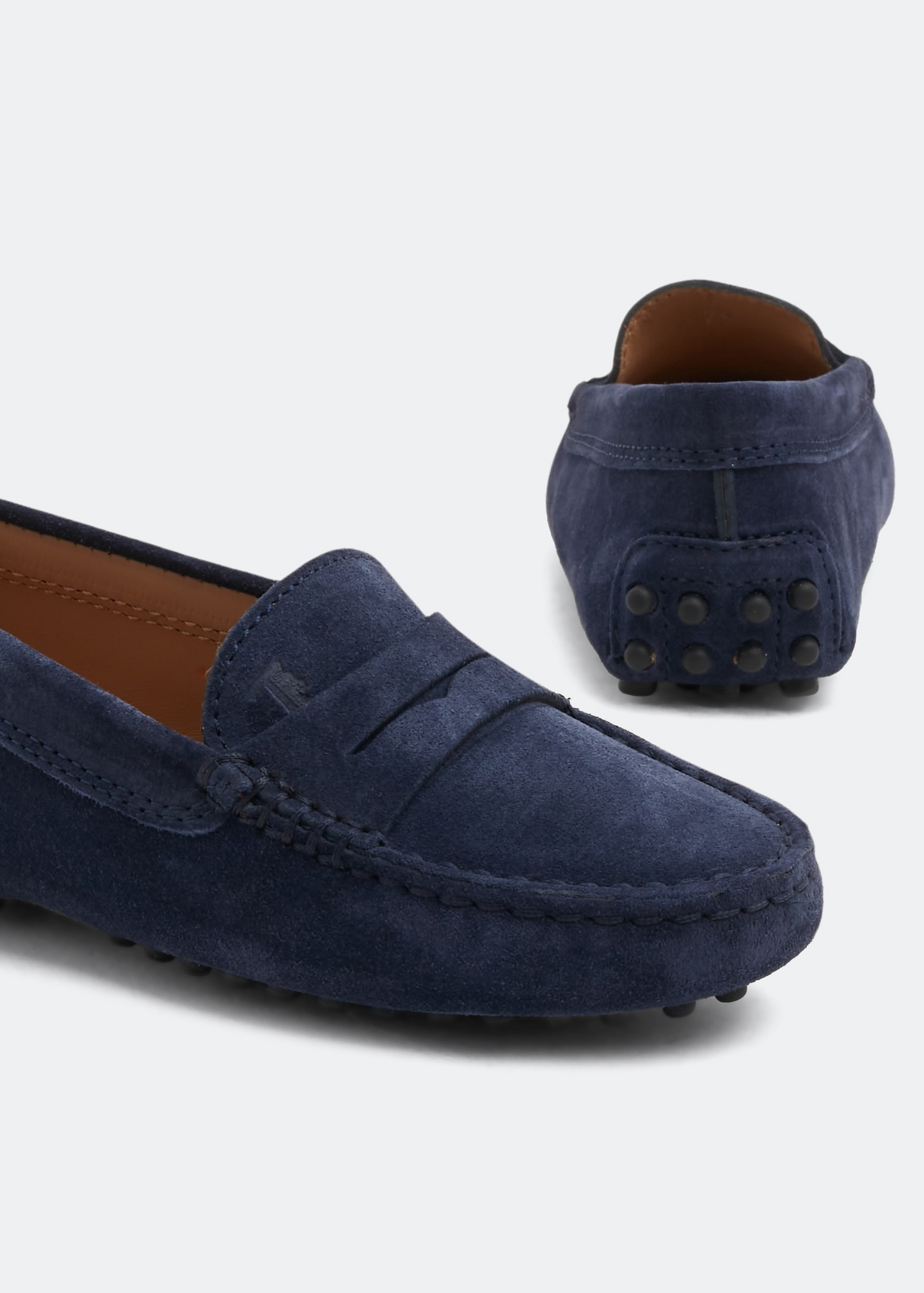 

Gommini suede moccasins, Blue